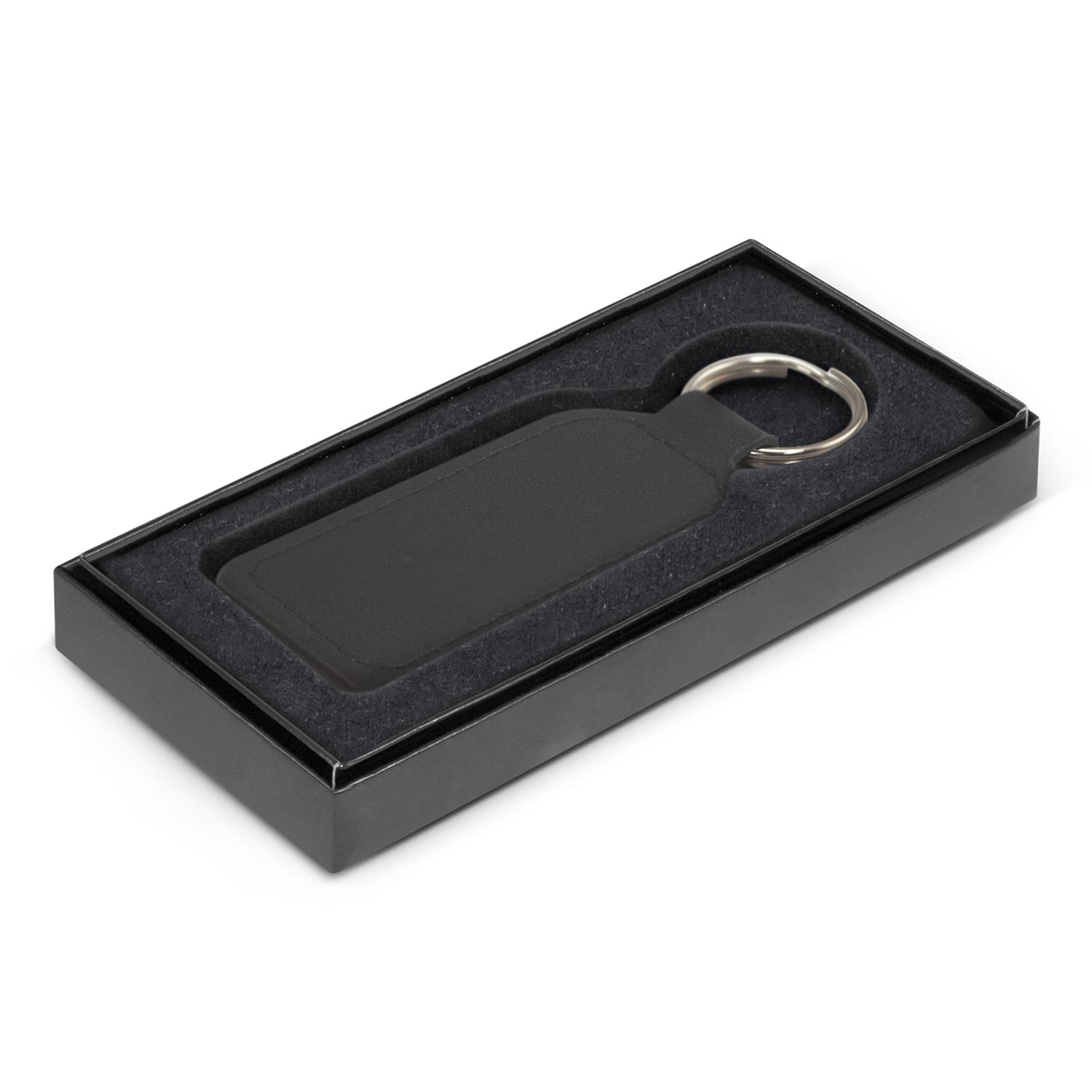 Prince Leather Key Ring - Rectangle — view 4 of 4
