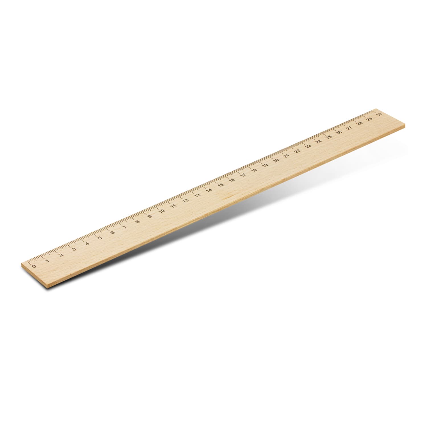 Wooden 30cm Ruler — view 4 of 4