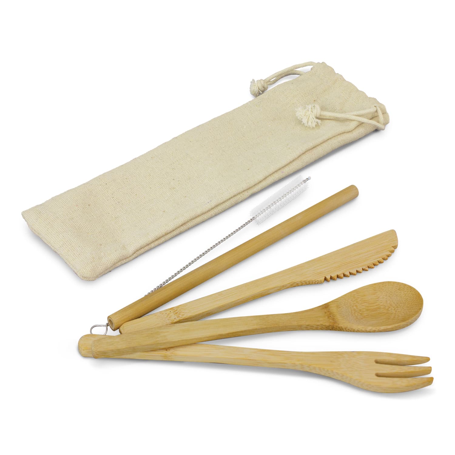 Bamboo Cutlery Set — view 4 of 4