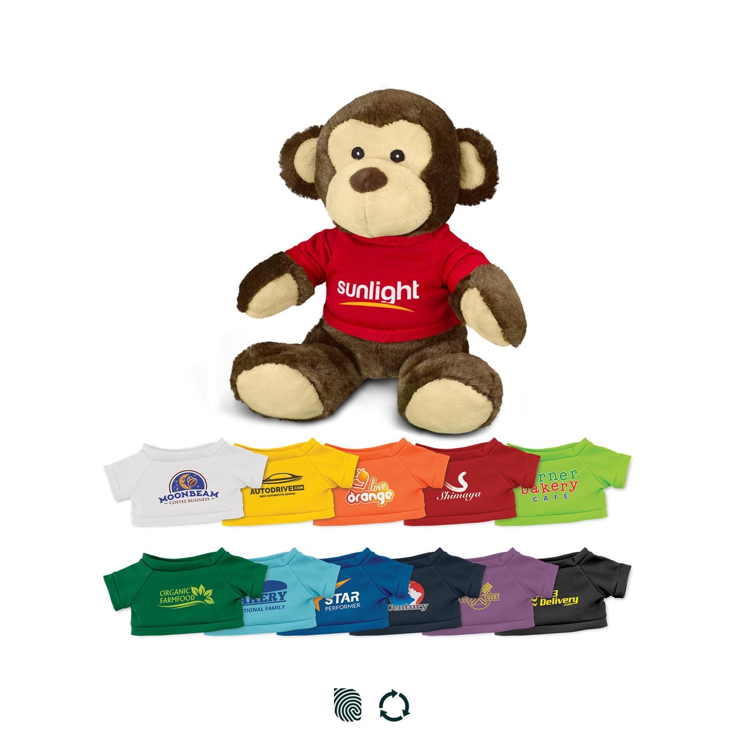 Monkey Plush Toy — view 2 of 4