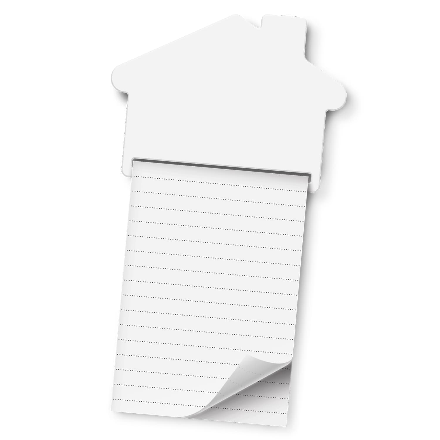 Magnetic House Memo Pad - A7 — view 2 of 2