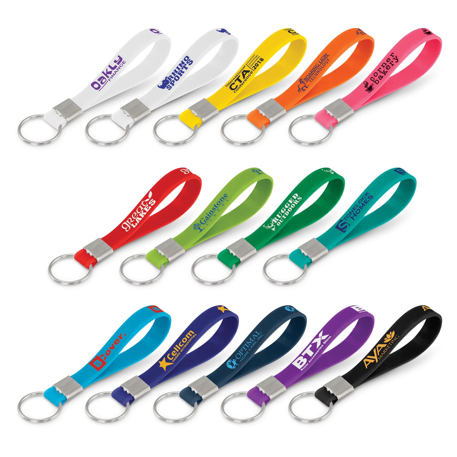 Silicone Key Ring — view 2 of 4