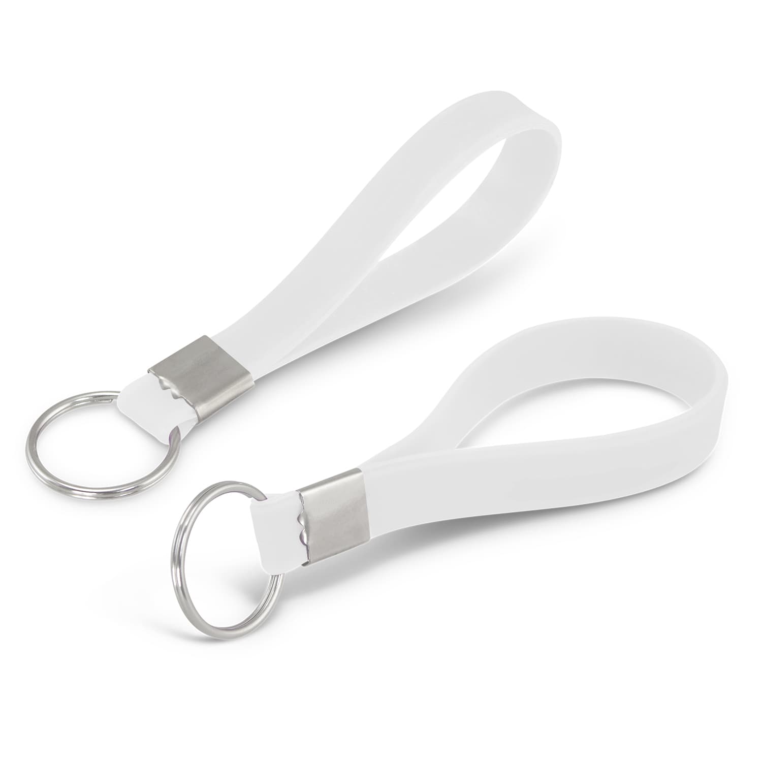 Silicone Key Ring - Embossed — view 3 of 4