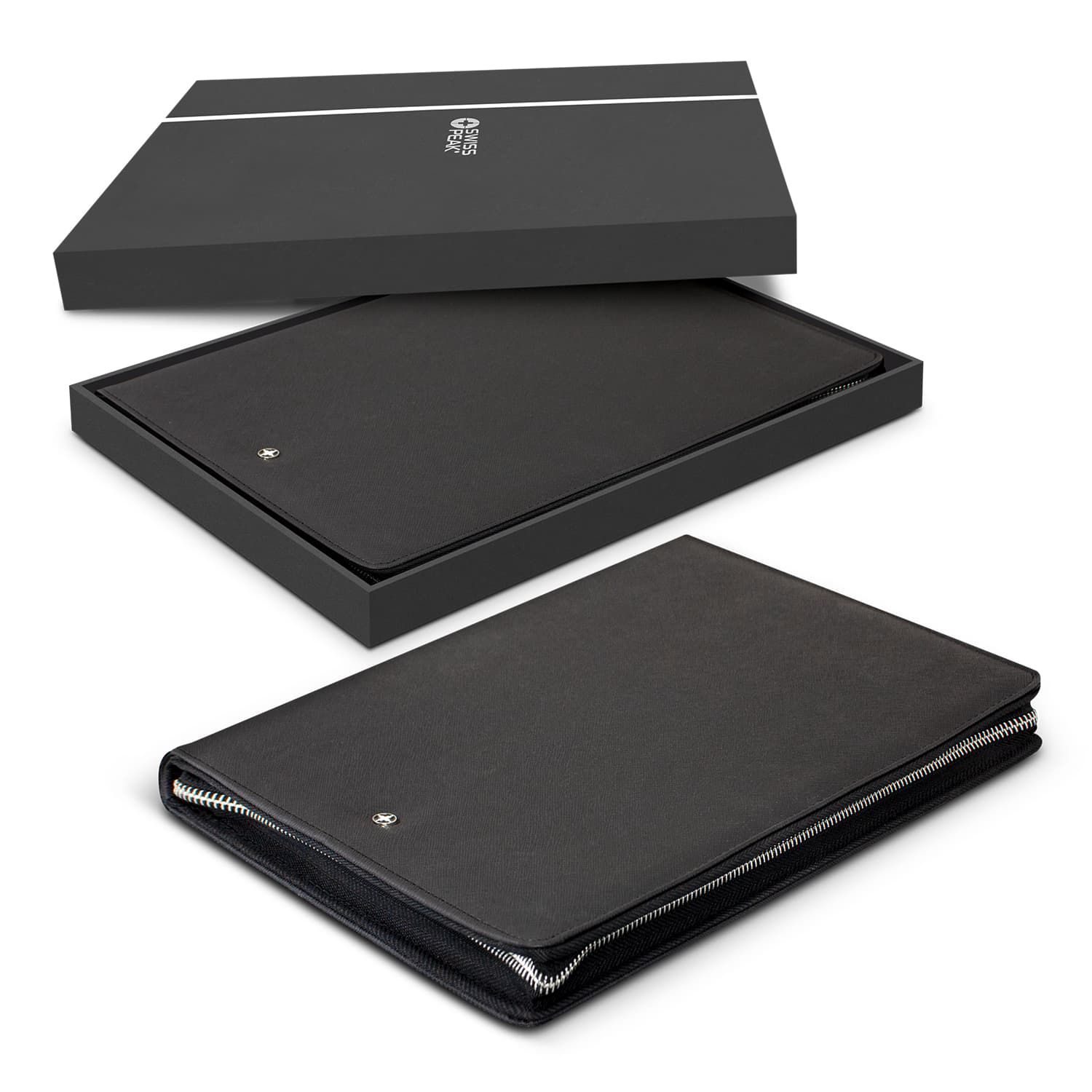 Swiss Peak Heritage A4 Portfolio with Zipper — view 2 of 4