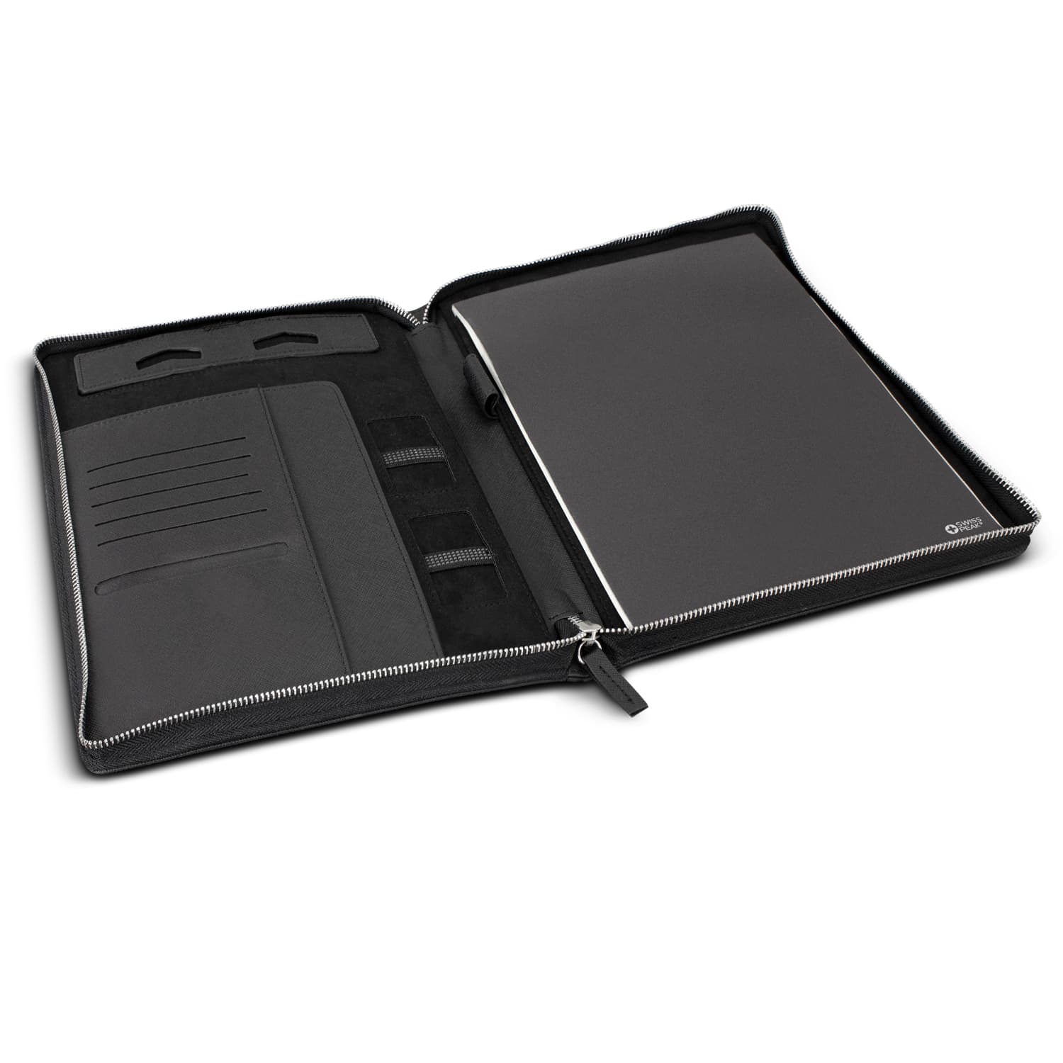 Swiss Peak Heritage A4 Portfolio with Zipper — view 4 of 4