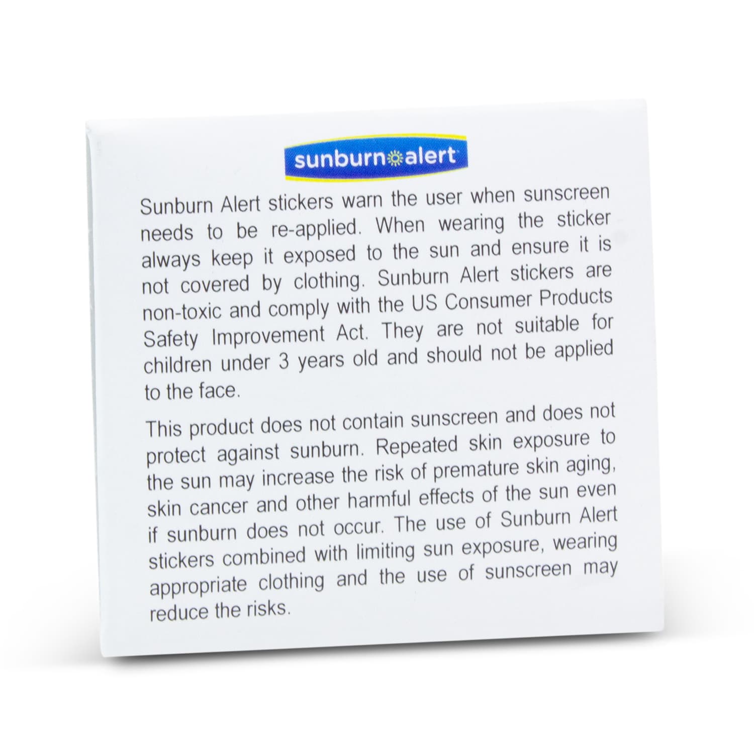 Sunburn Alert Stickers — view 4 of 4