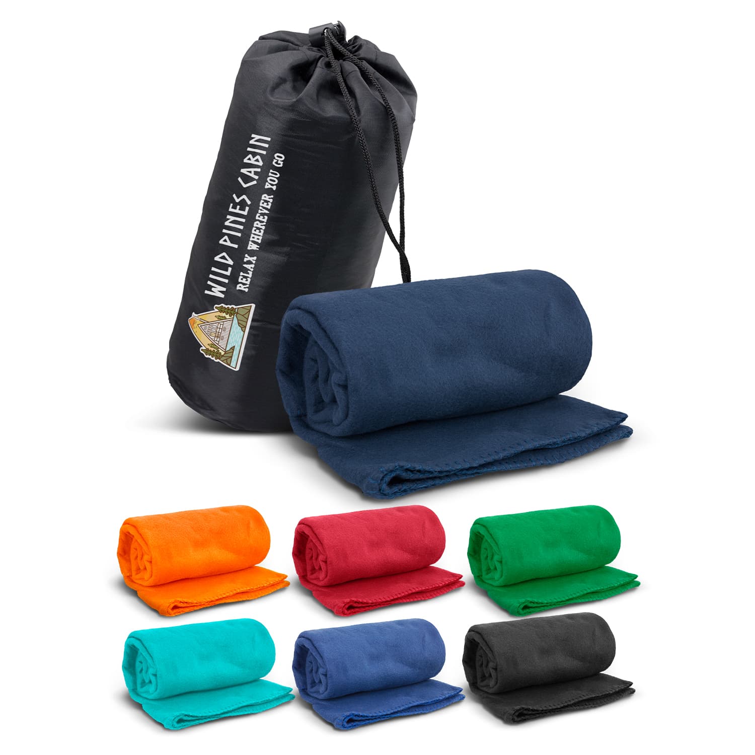 Glasgow Fleece Blanket in Carry Bag — view 2 of 4