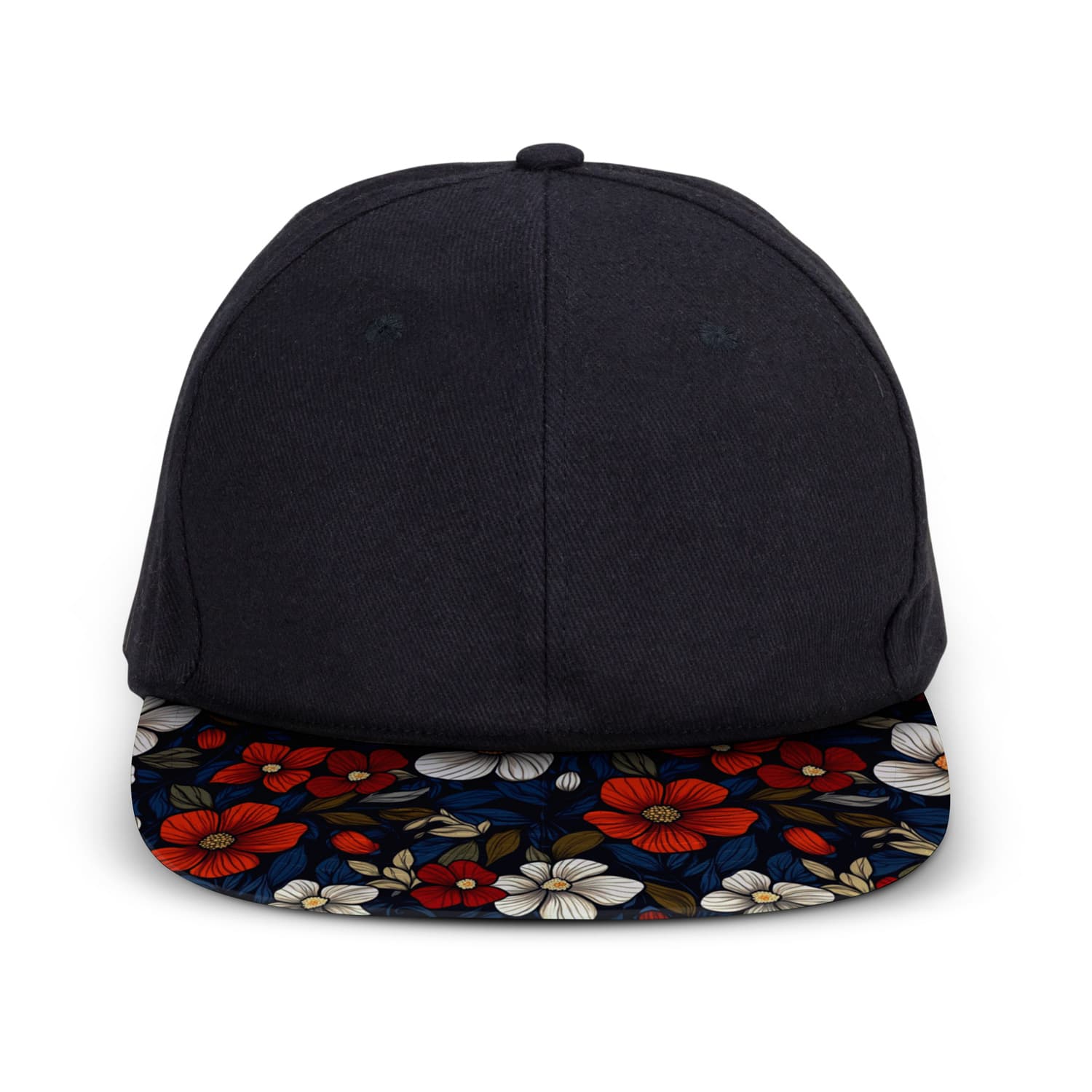 Crusade Custom Flat Peak Cap — view 3 of 4