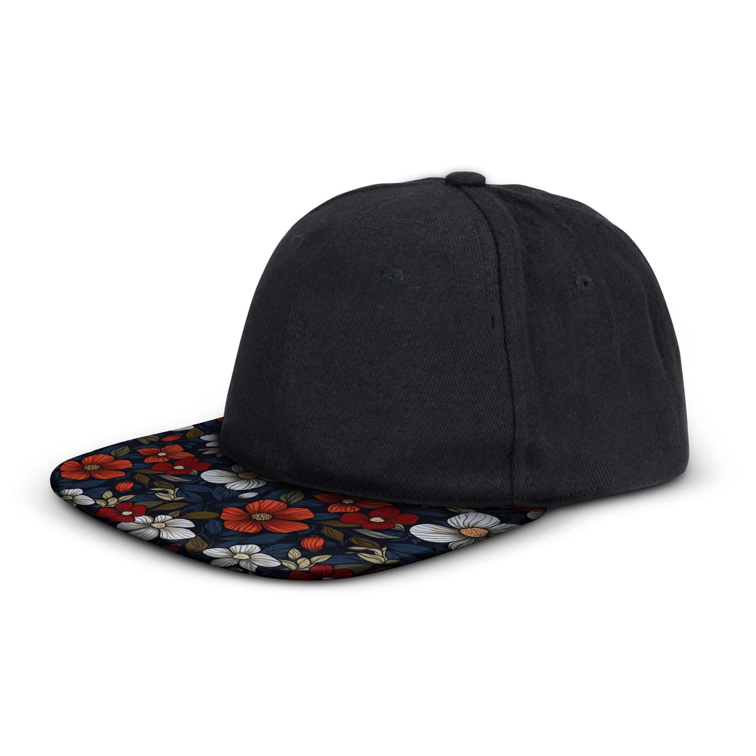 Crusade Custom Flat Peak Cap — view 4 of 4