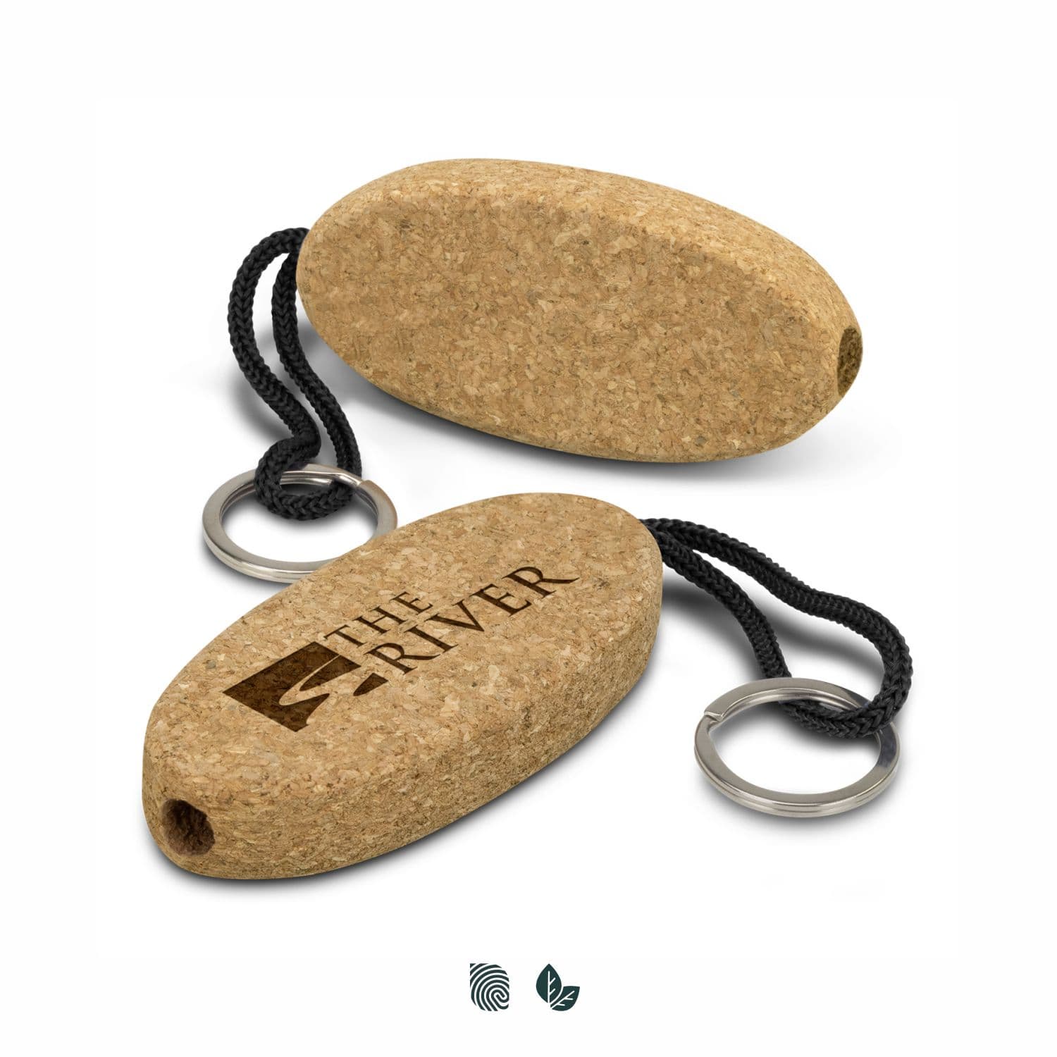 Cork Floating Key Ring — view 3 of 4