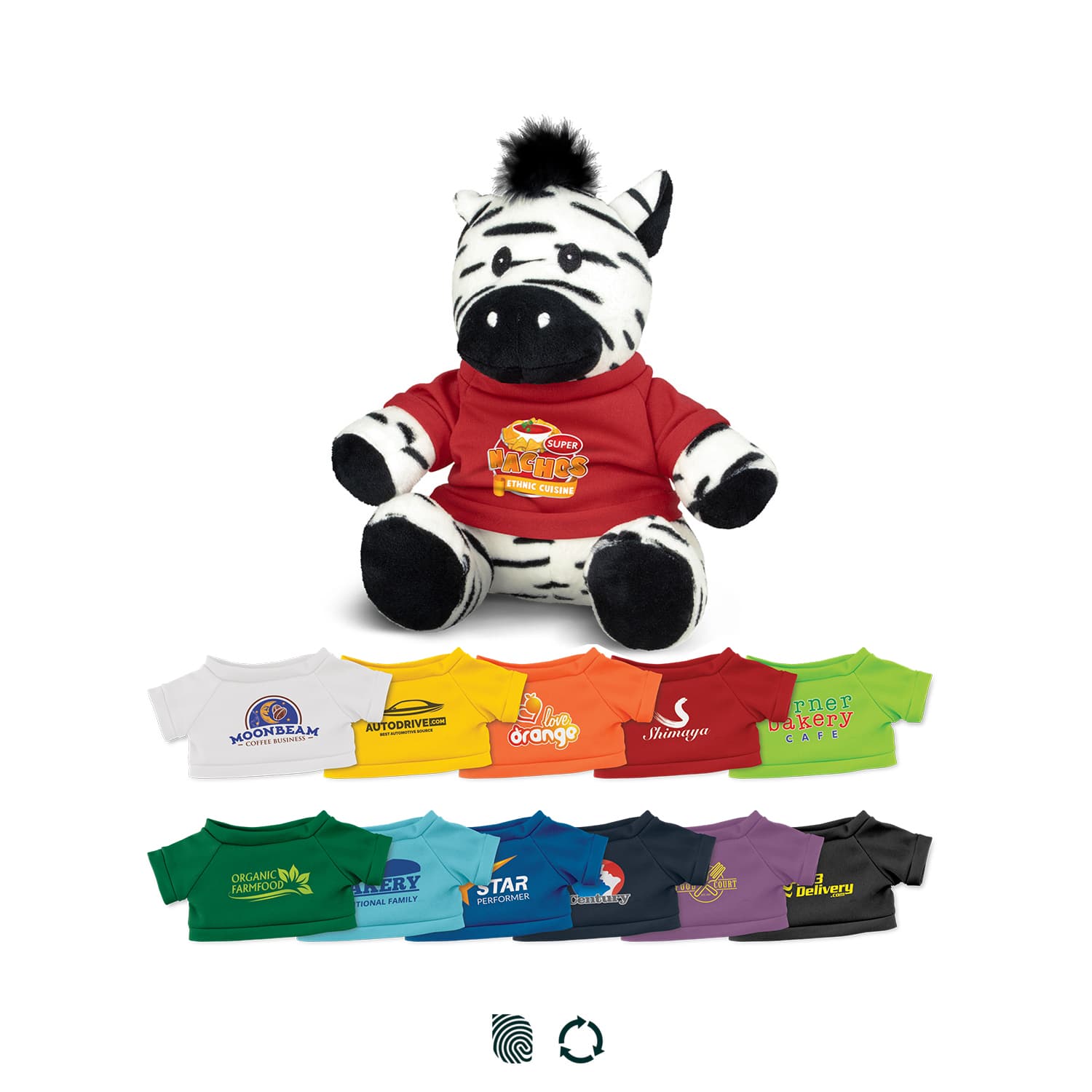 Zebra Plush Toy — view 2 of 4