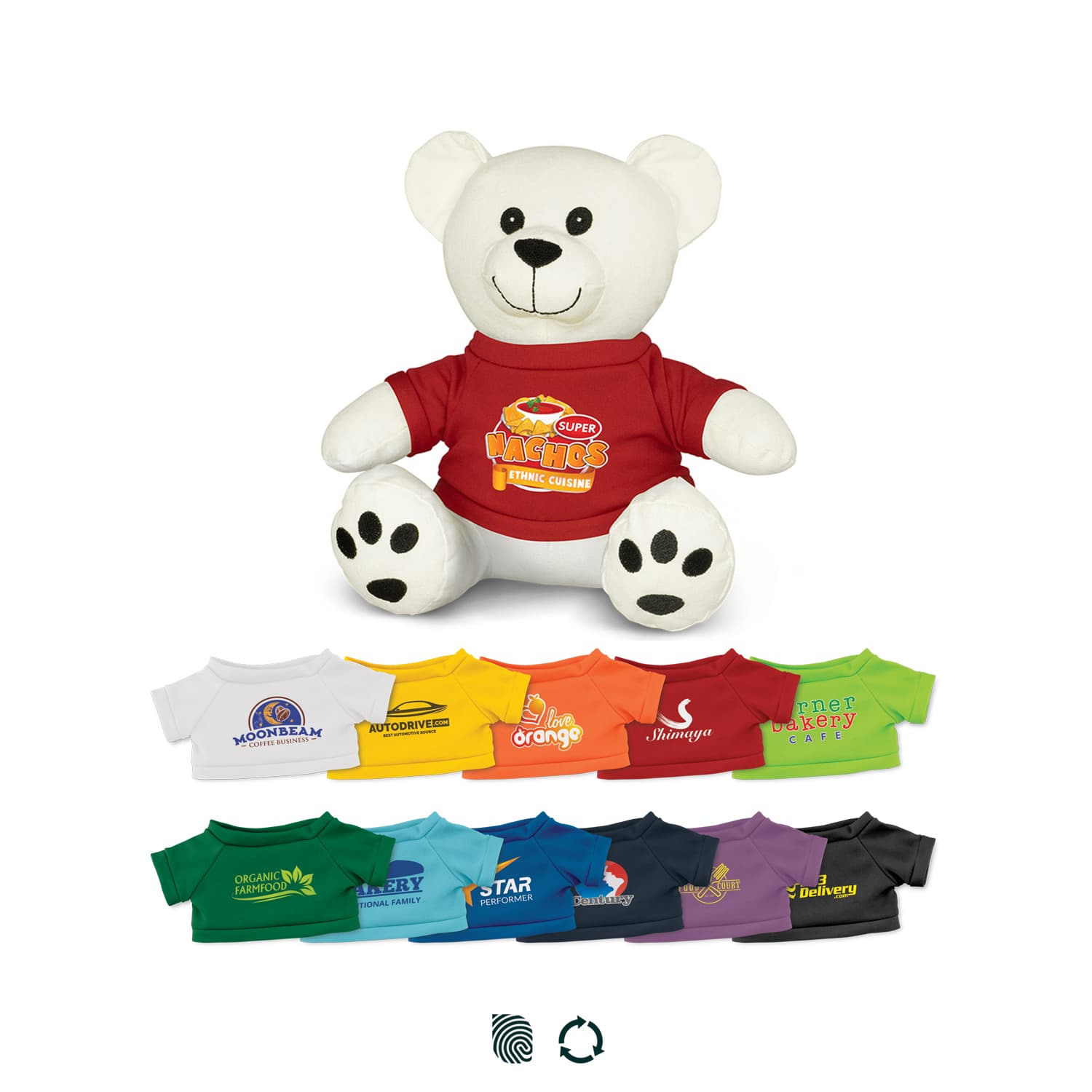Cotton Bear Plush Toy — view 2 of 4