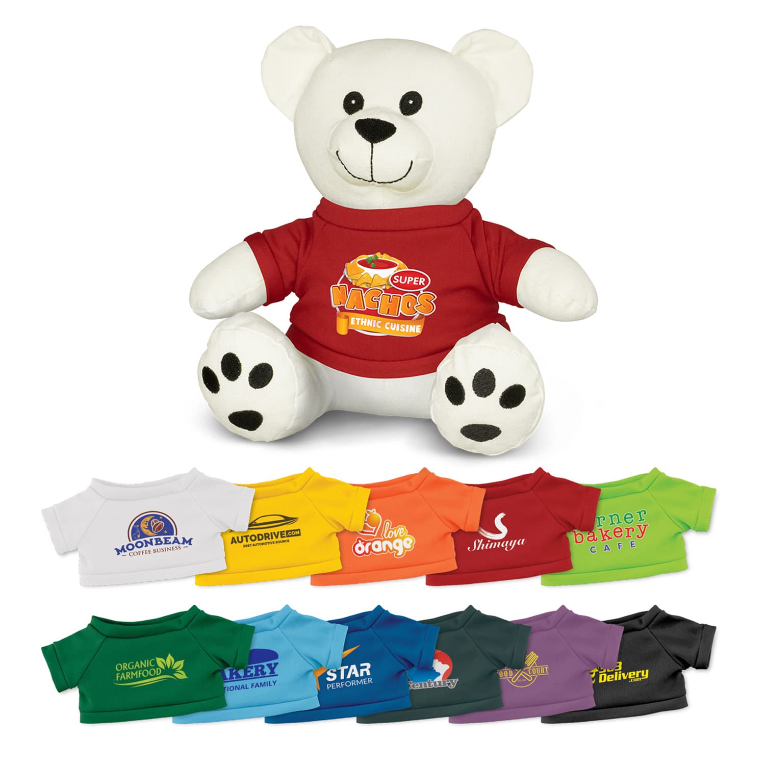 Cotton Bear Plush Toy — view 2 of 4