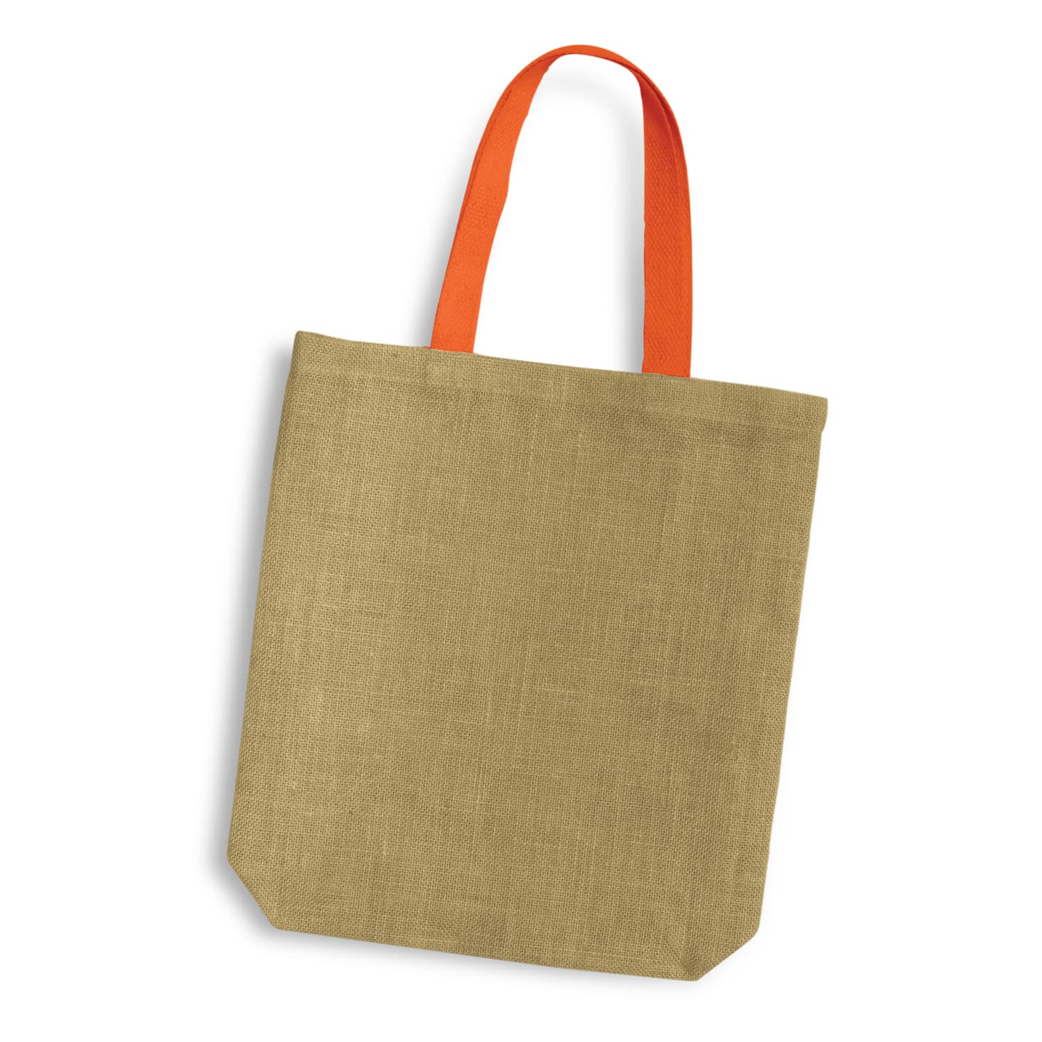 Thera Jute Tote Bag - Coloured Handles — view 3 of 4