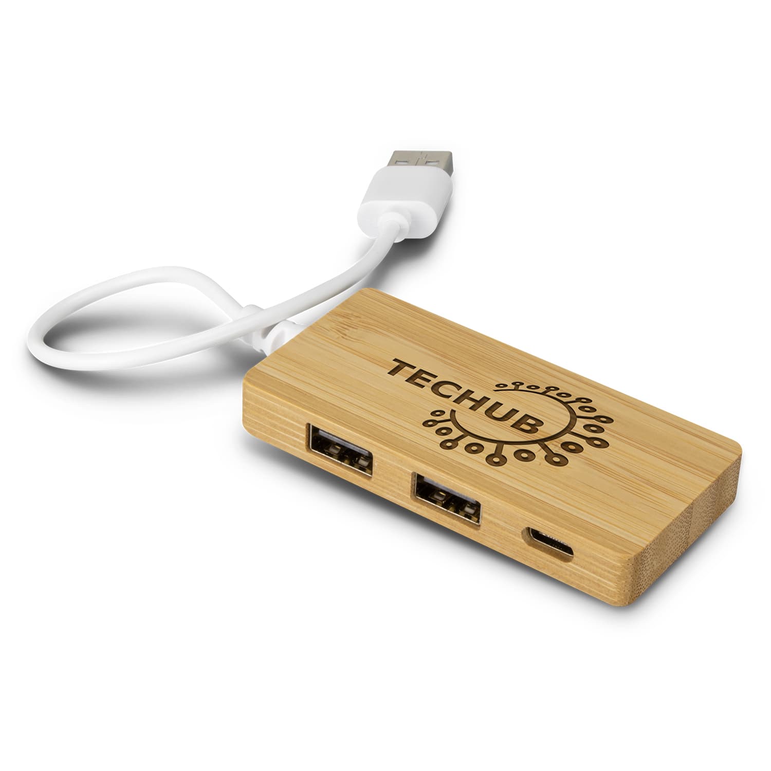 Bamboo USB Hub — view 2 of 4