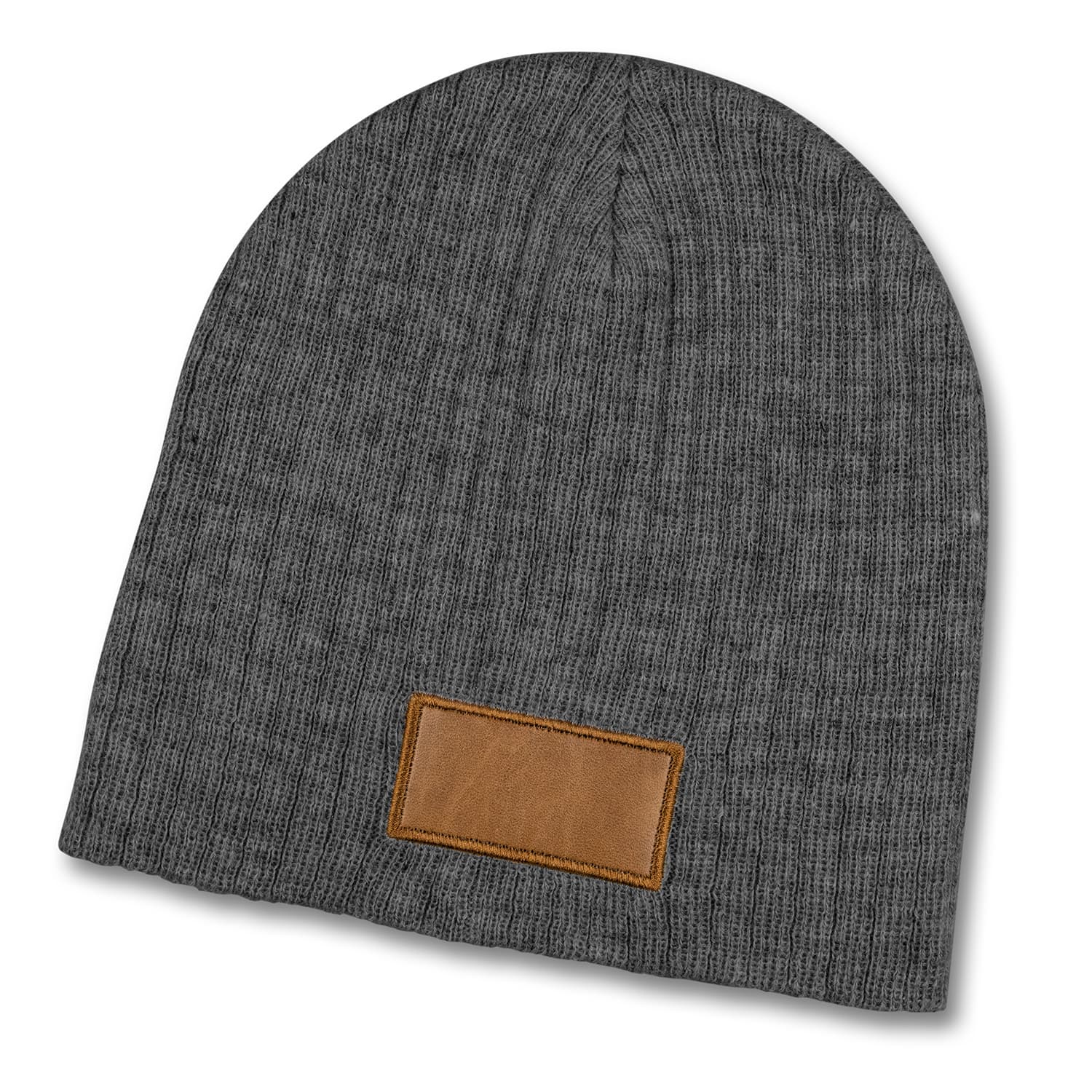 Nebraska Heather Cable Knit Beanie With Patch — view 4 of 4