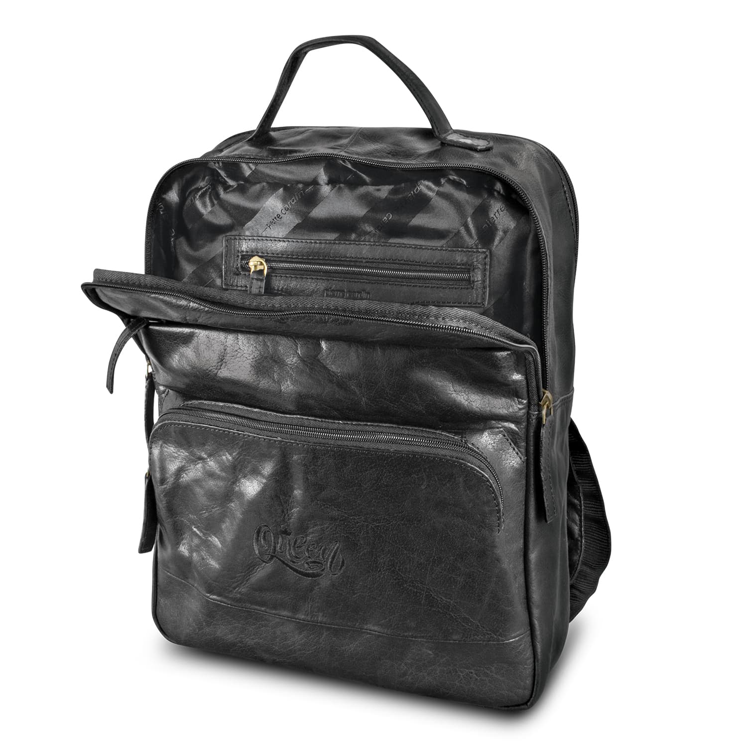 Pierre Cardin Leather Backpack — view 4 of 4