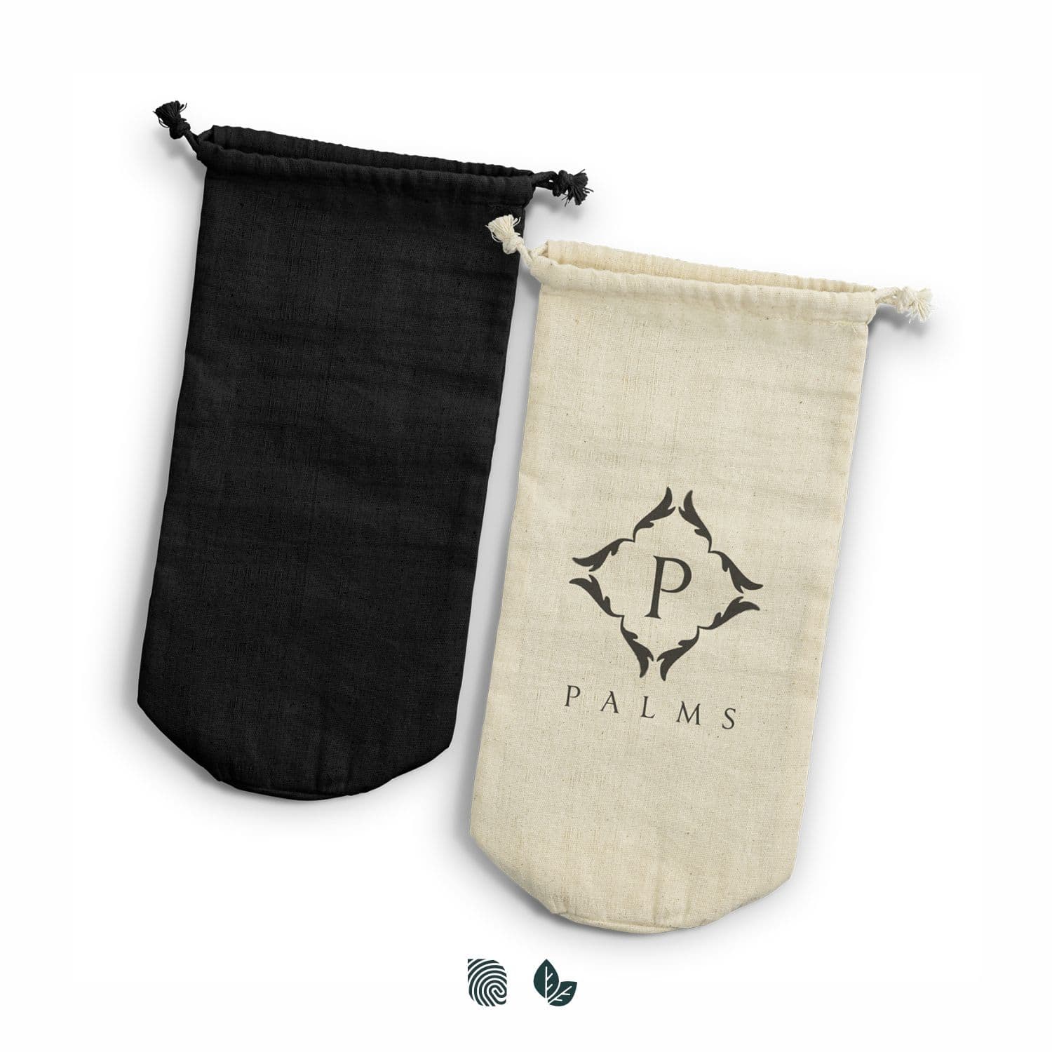 Cotton Bottle Gift Bag — view 3 of 4