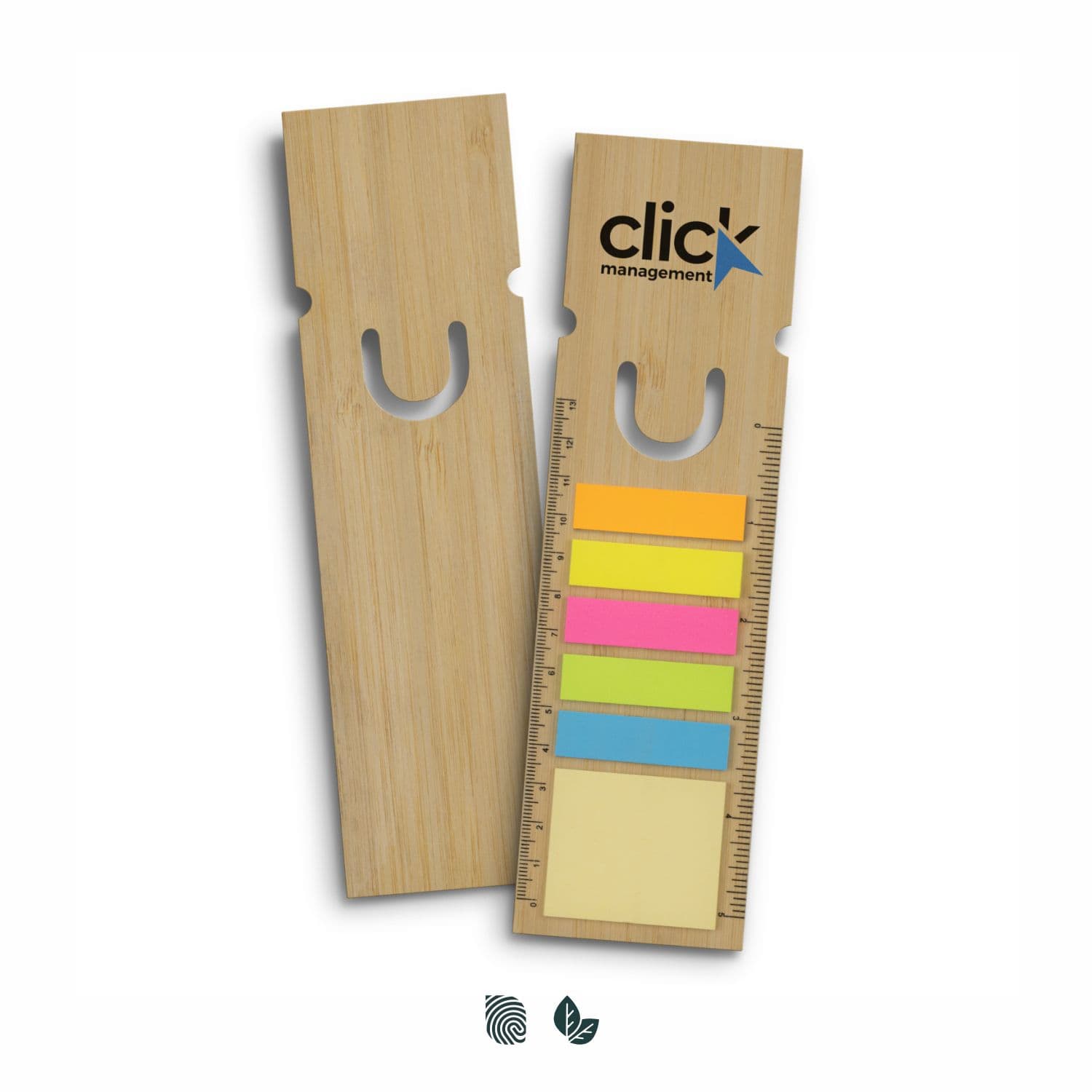 Bamboo Ruler Bookmark - Square — view 3 of 4