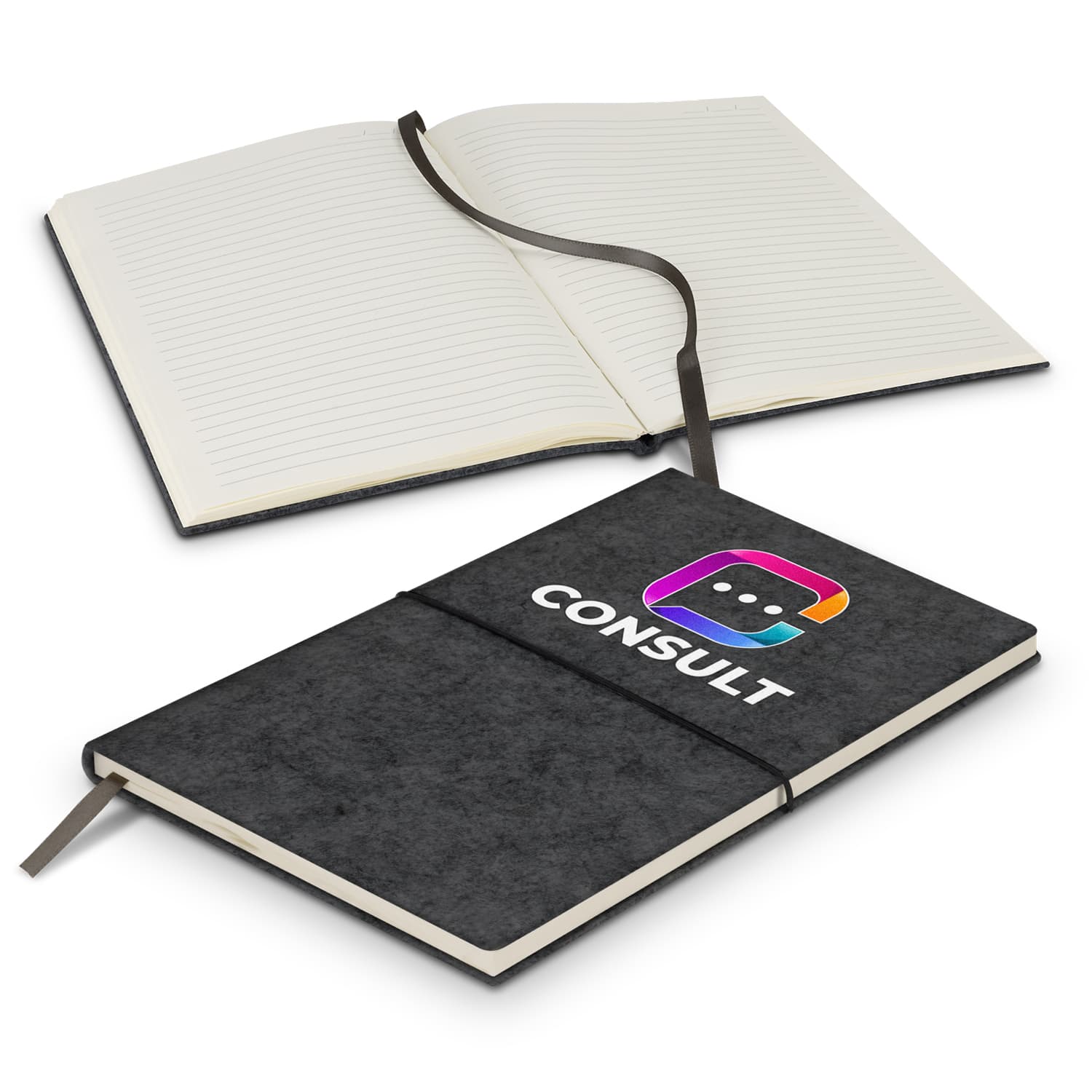 RPET Felt Soft Cover Notebook — view 2 of 4