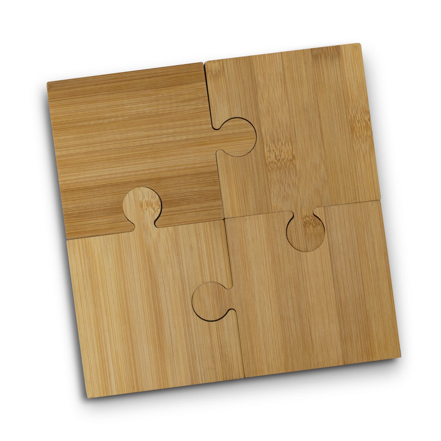 NATURA Puzzle Coaster - Set of 4 — view 3 of 4