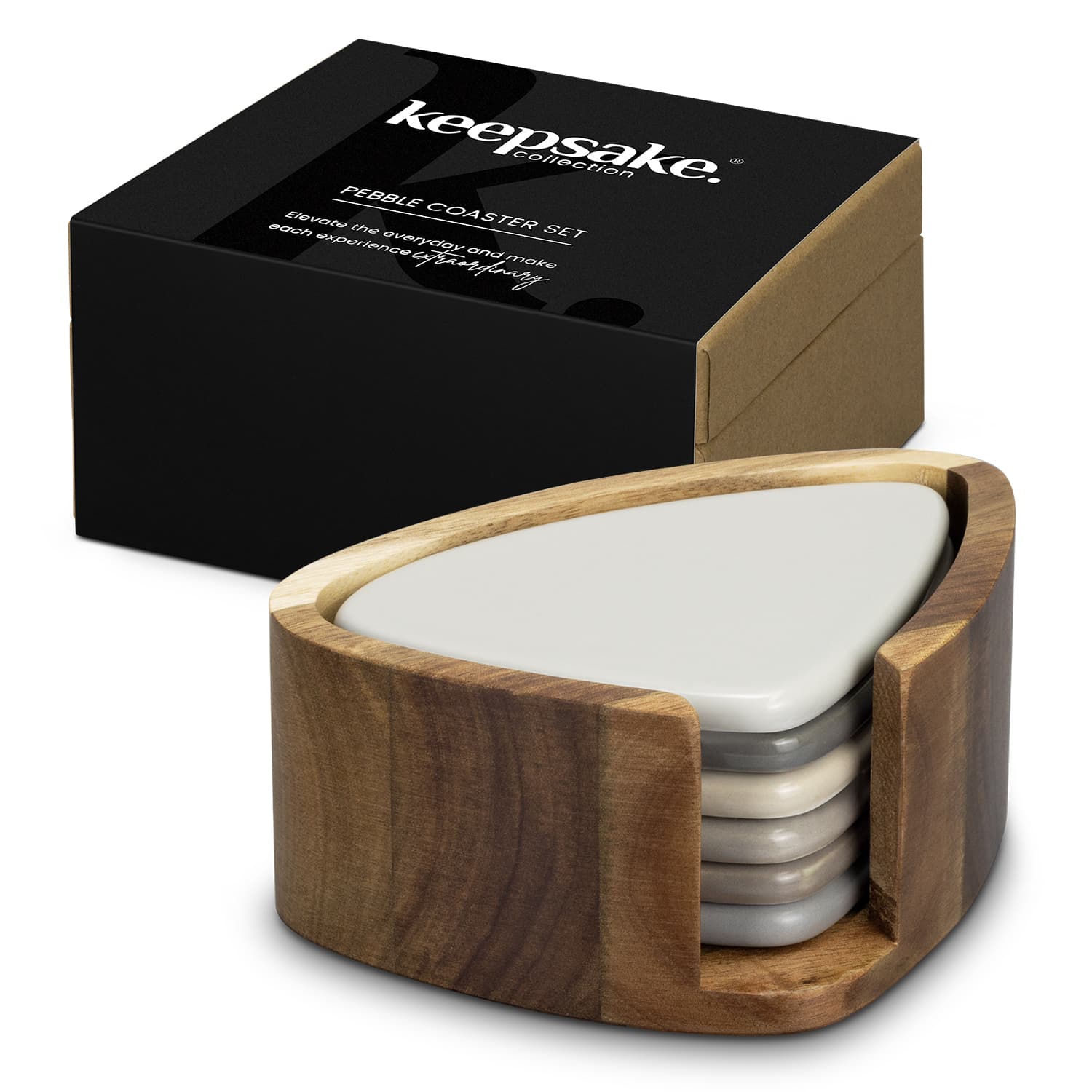 Keepsake Pebble Coaster Set — view 2 of 4