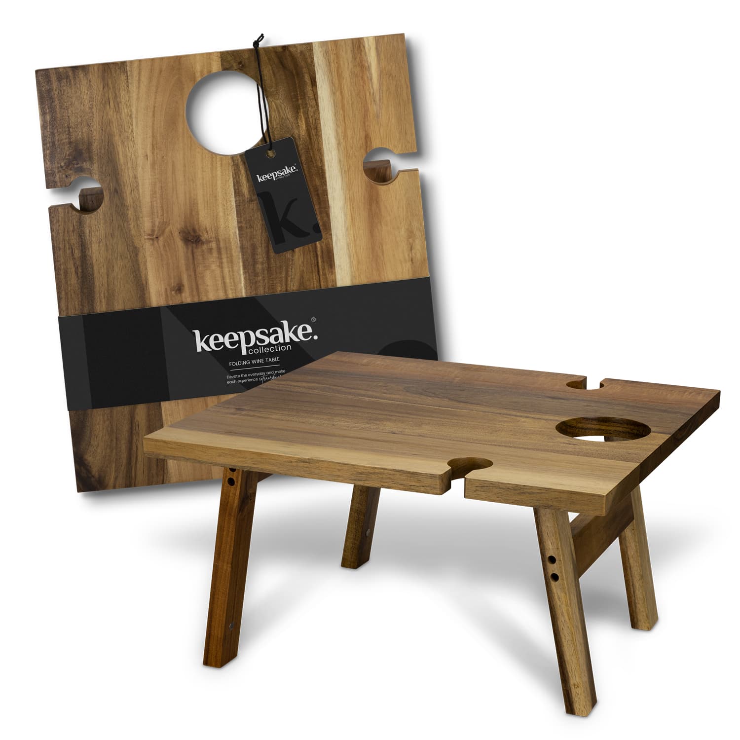Keepsake Folding Wine Table — view 2 of 4