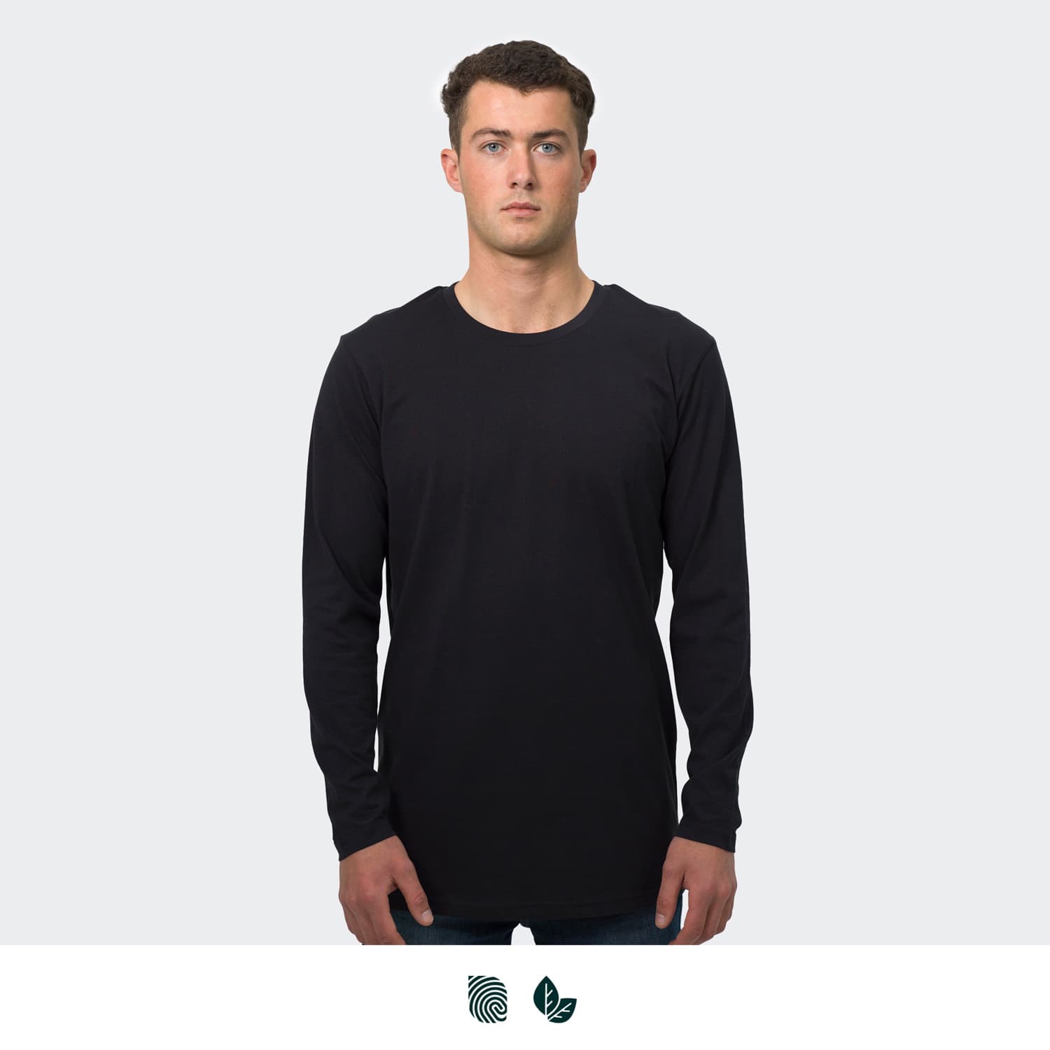 TRENDSWEAR Harlow Men's Long Sleeve Crew — view 2 of 4