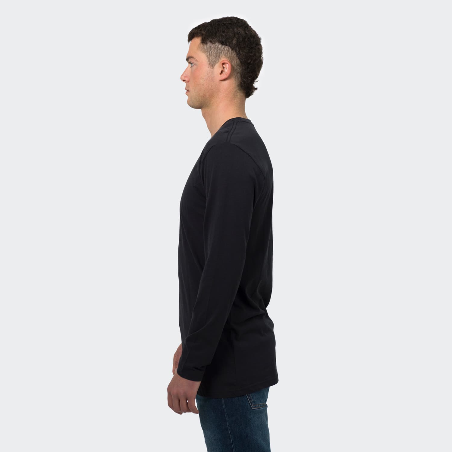 TRENDSWEAR Harlow Men's Long Sleeve Crew — view 3 of 4