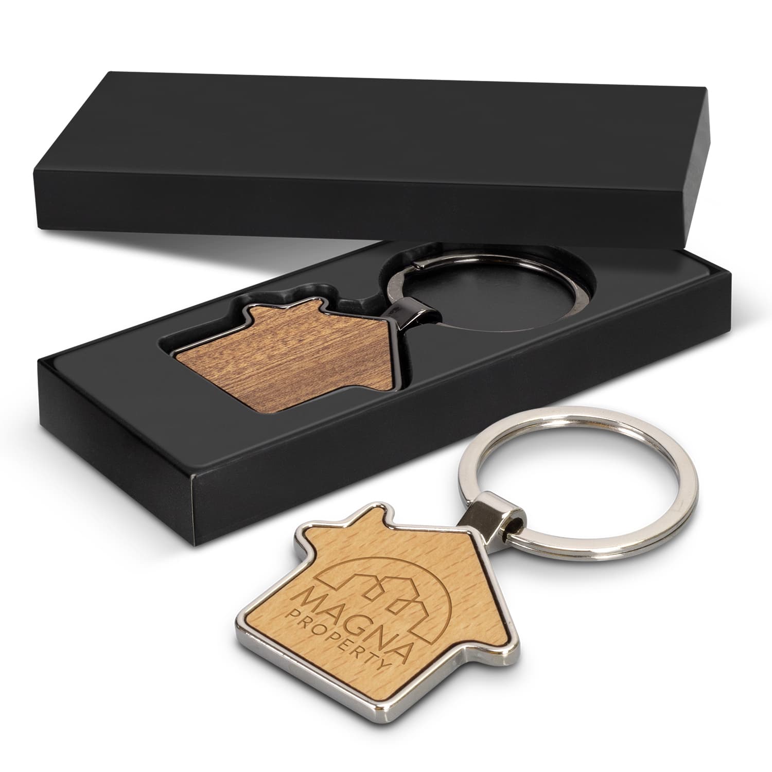 Santo House Shaped Key Ring — view 2 of 4