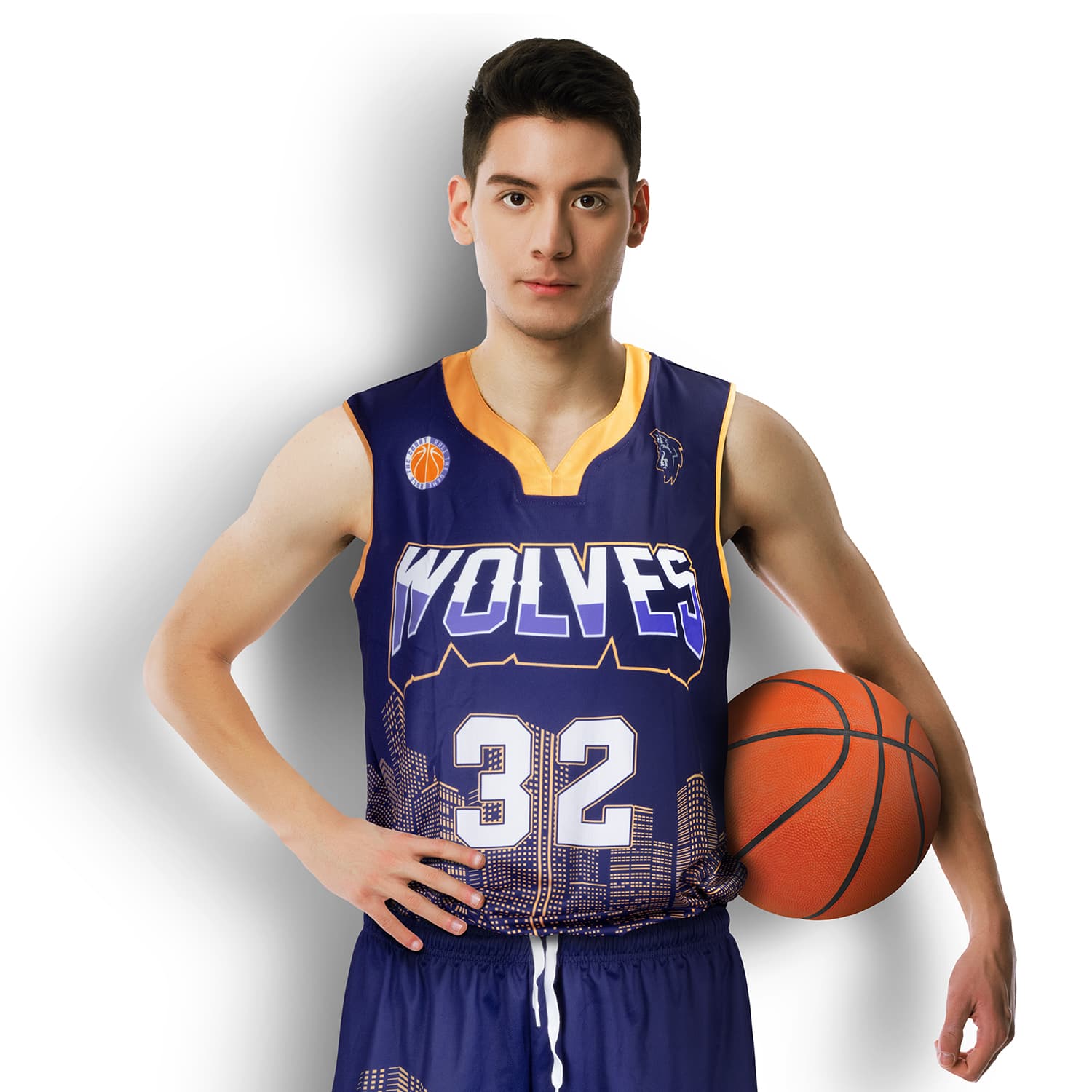 Custom Mens Basketball Top — view 2 of 4