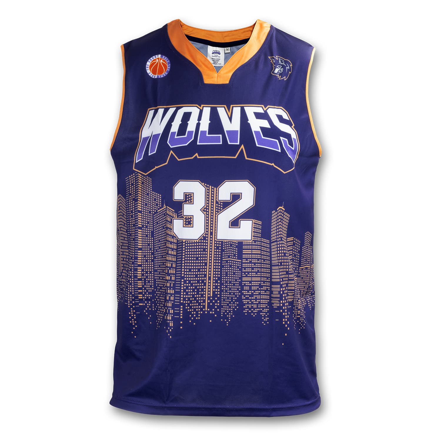 Custom Mens Basketball Top — view 3 of 4