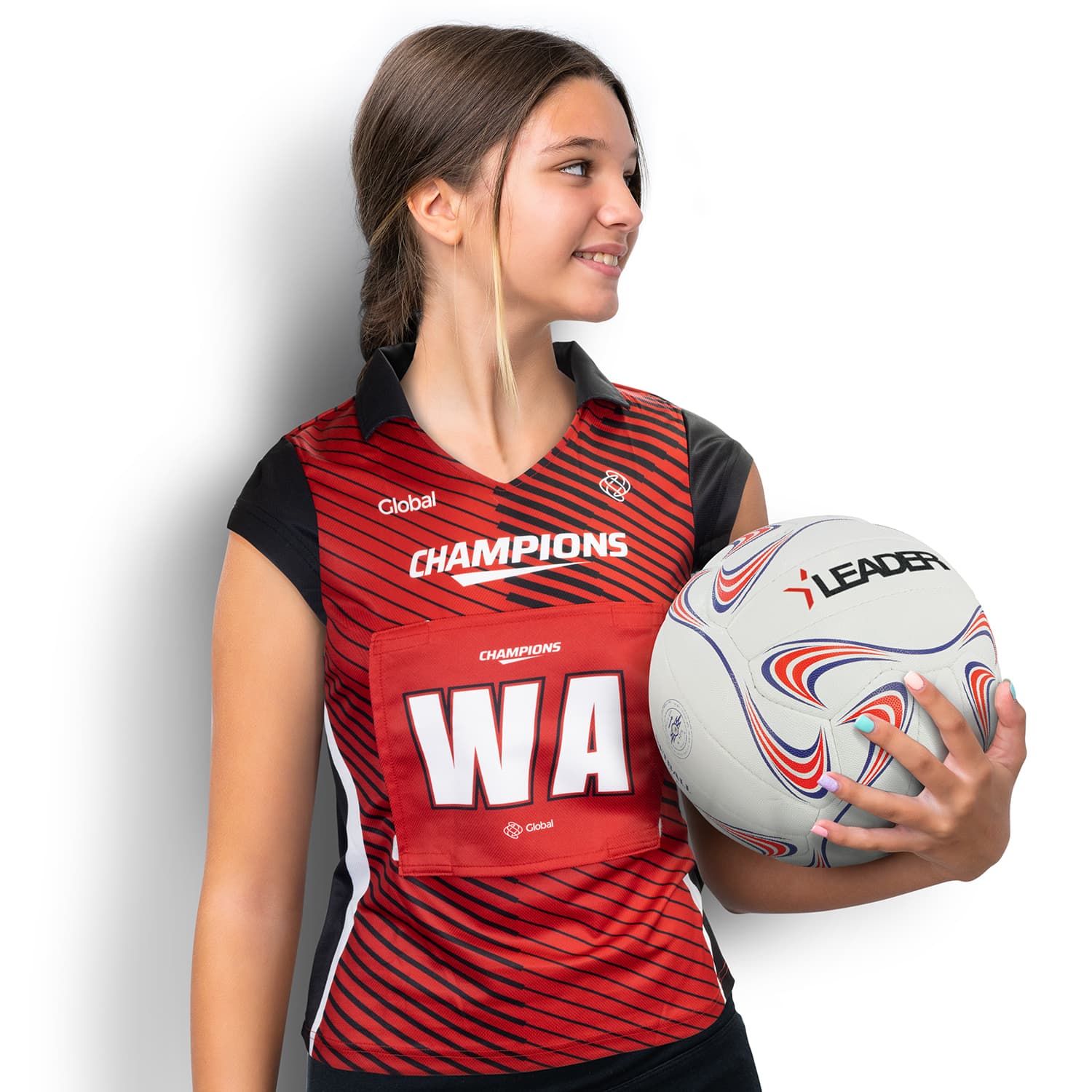 Custom Womens Netball Bib — view 2 of 4