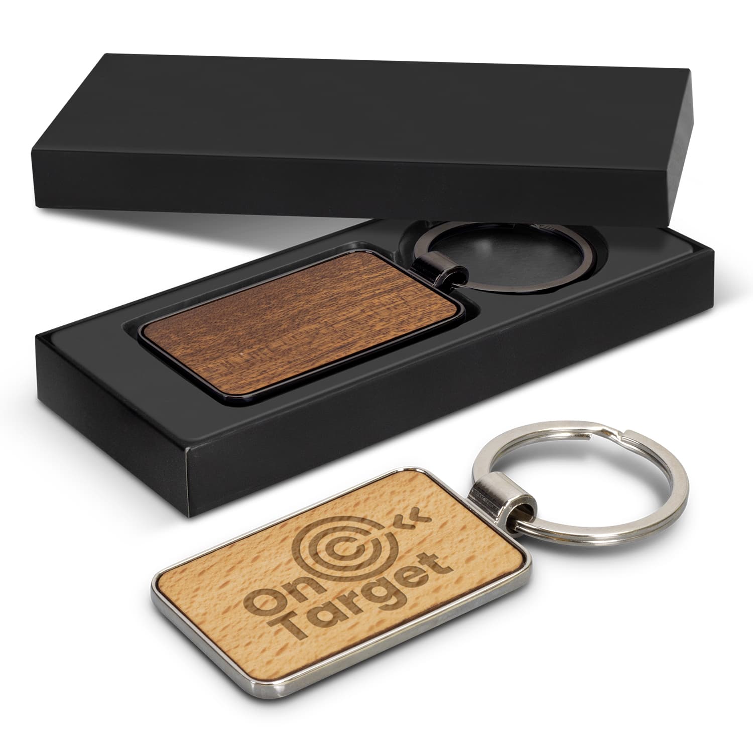 Santo Key Ring - Rectangle — view 2 of 4