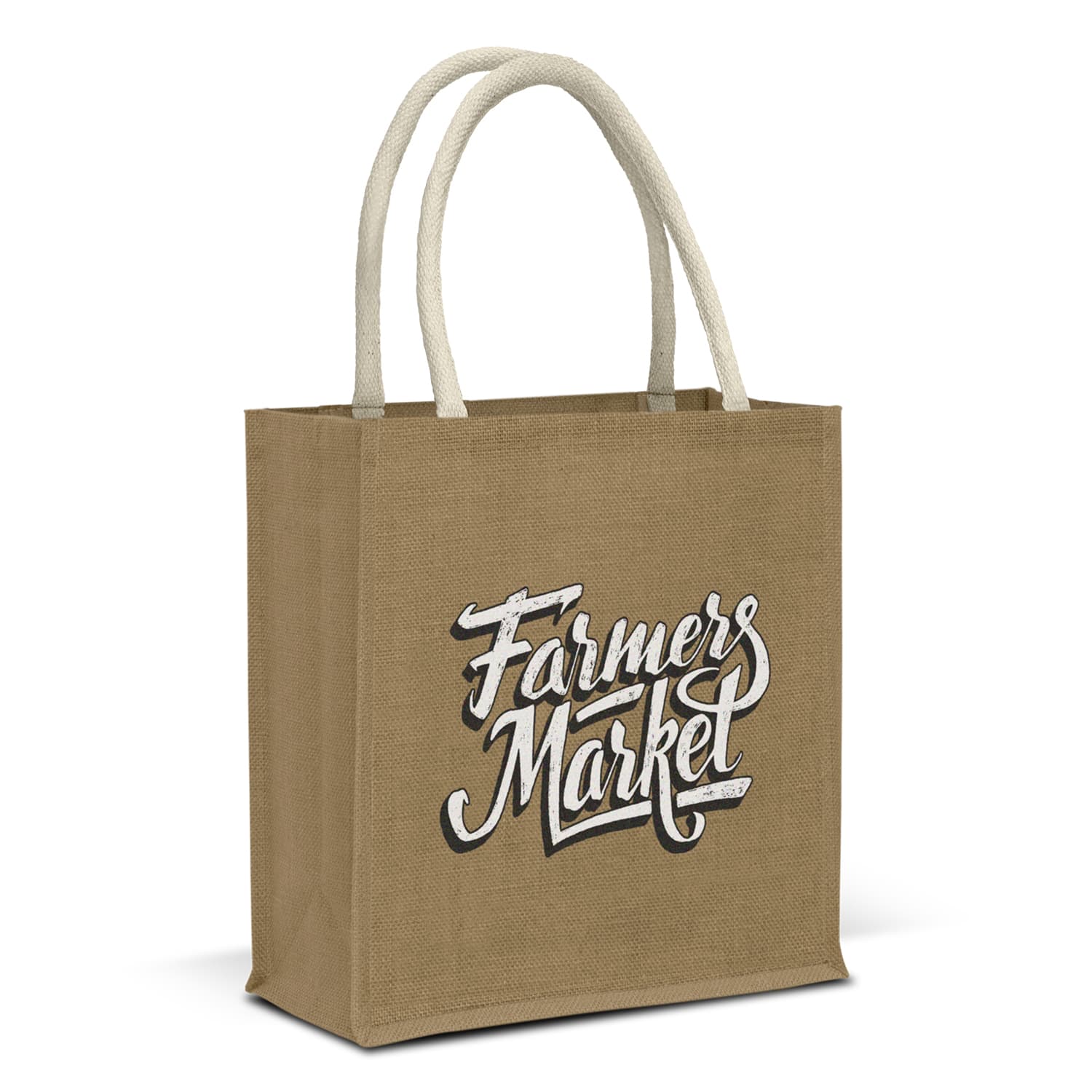 Lanza Starch Jute Tote Bag — view 2 of 4
