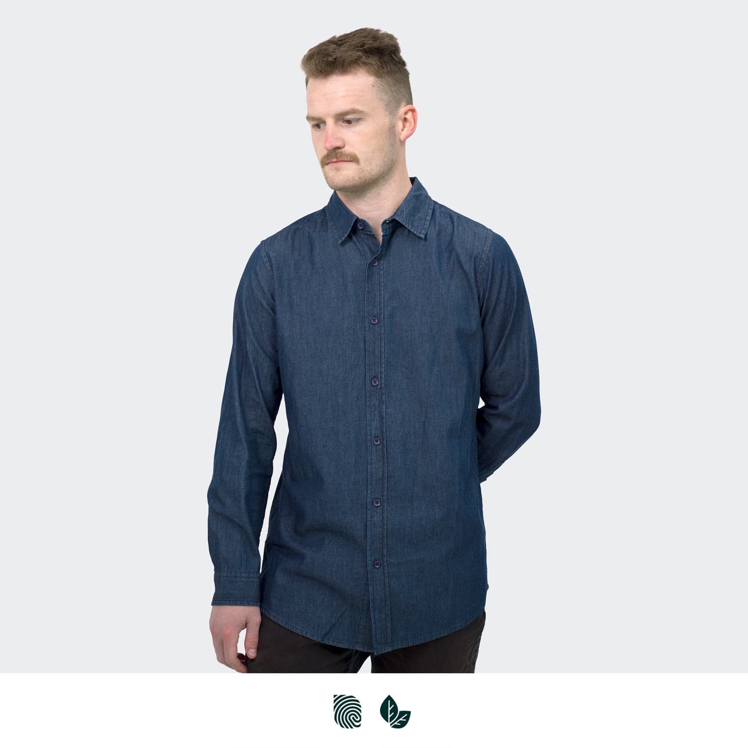 TRENDSWEAR Chester Men's Denim Shirt — view 2 of 4
