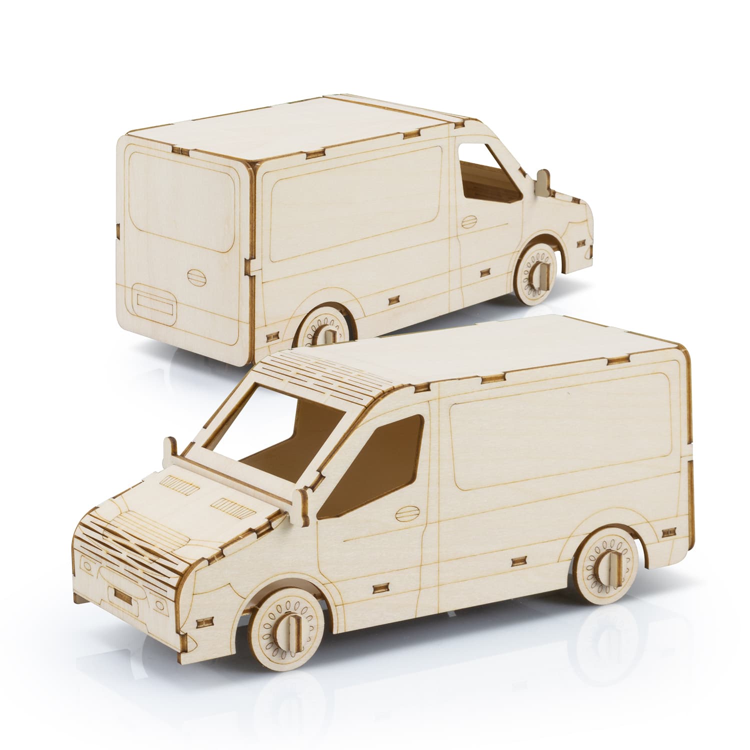 BRANDCRAFT Van Wooden Model — view 3 of 4