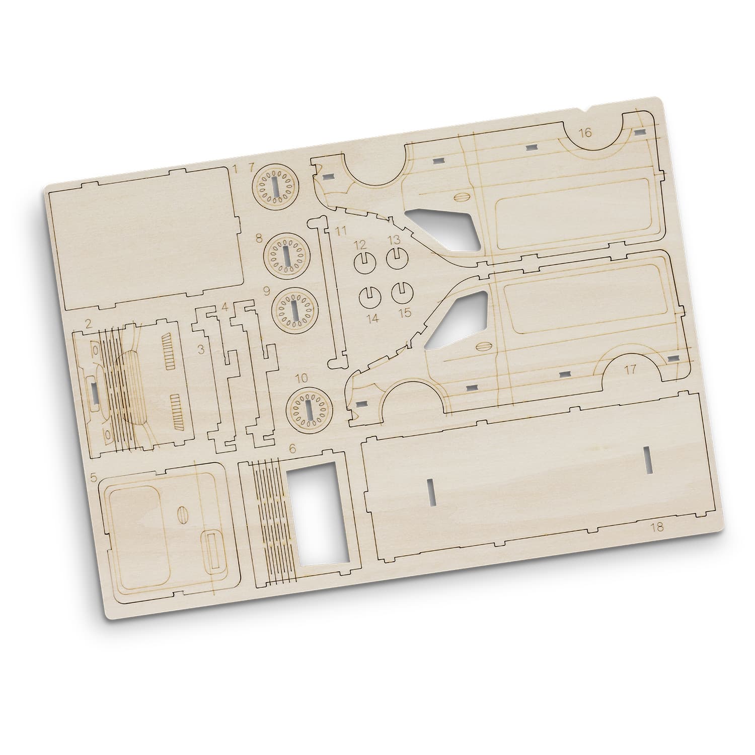 BRANDCRAFT Van Wooden Model — view 4 of 4