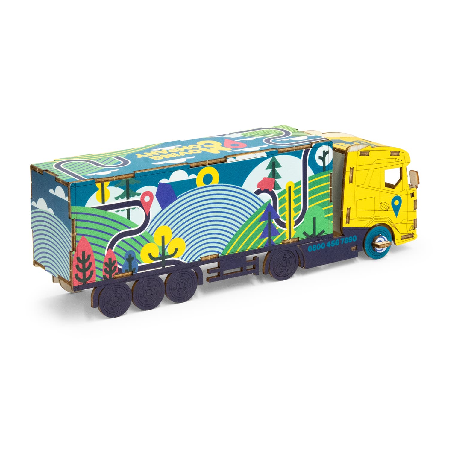 BRANDCRAFT Large Truck Wooden Model — view 4 of 4