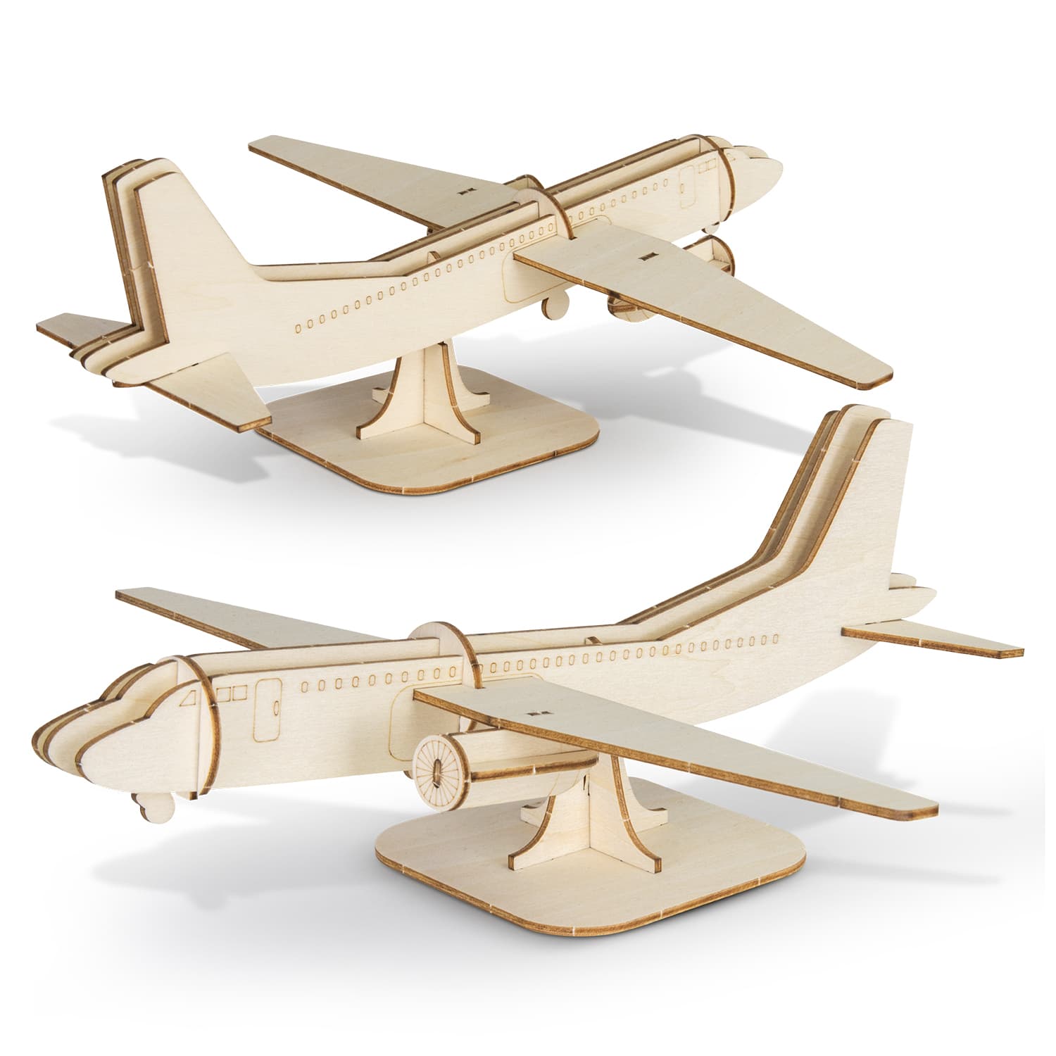 BRANDCRAFT Jet Plane Wooden Model — view 4 of 4
