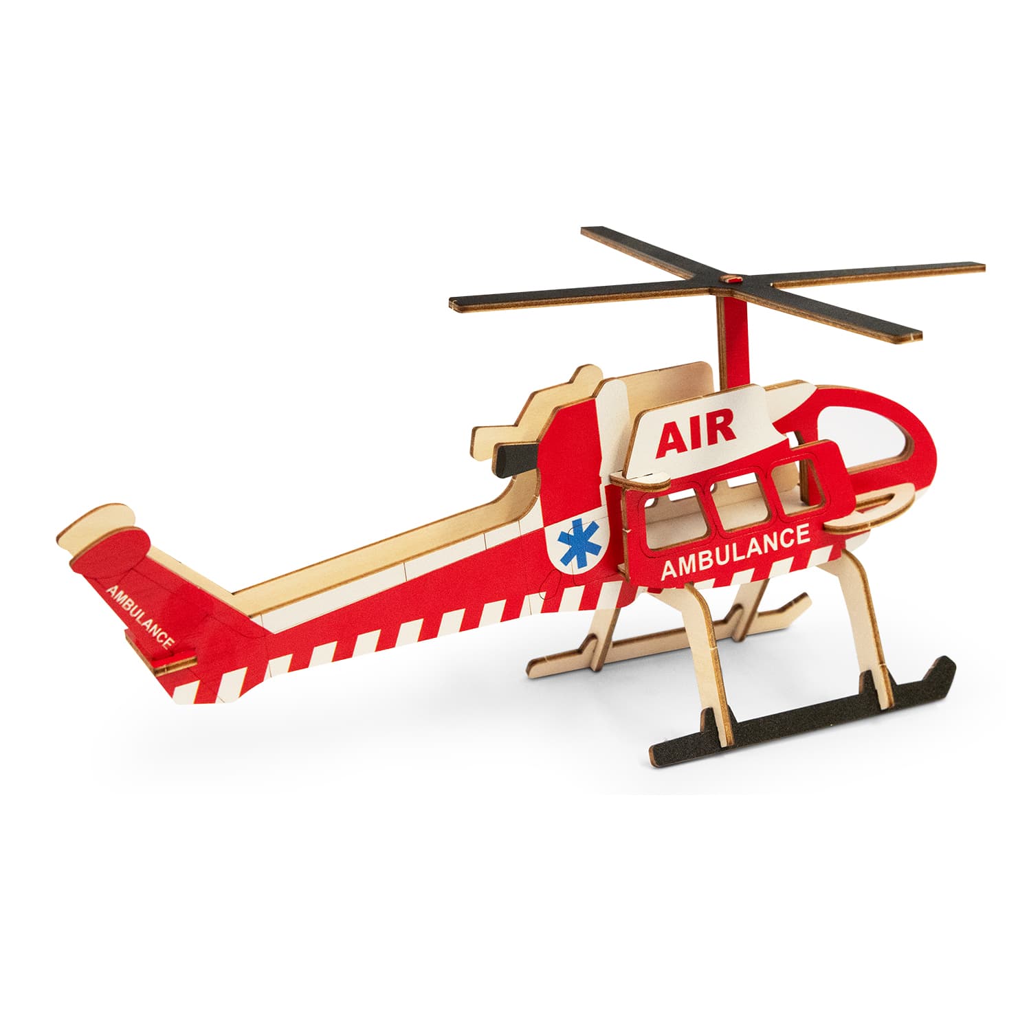 BRANDCRAFT Helicopter Wooden Model — view 4 of 4