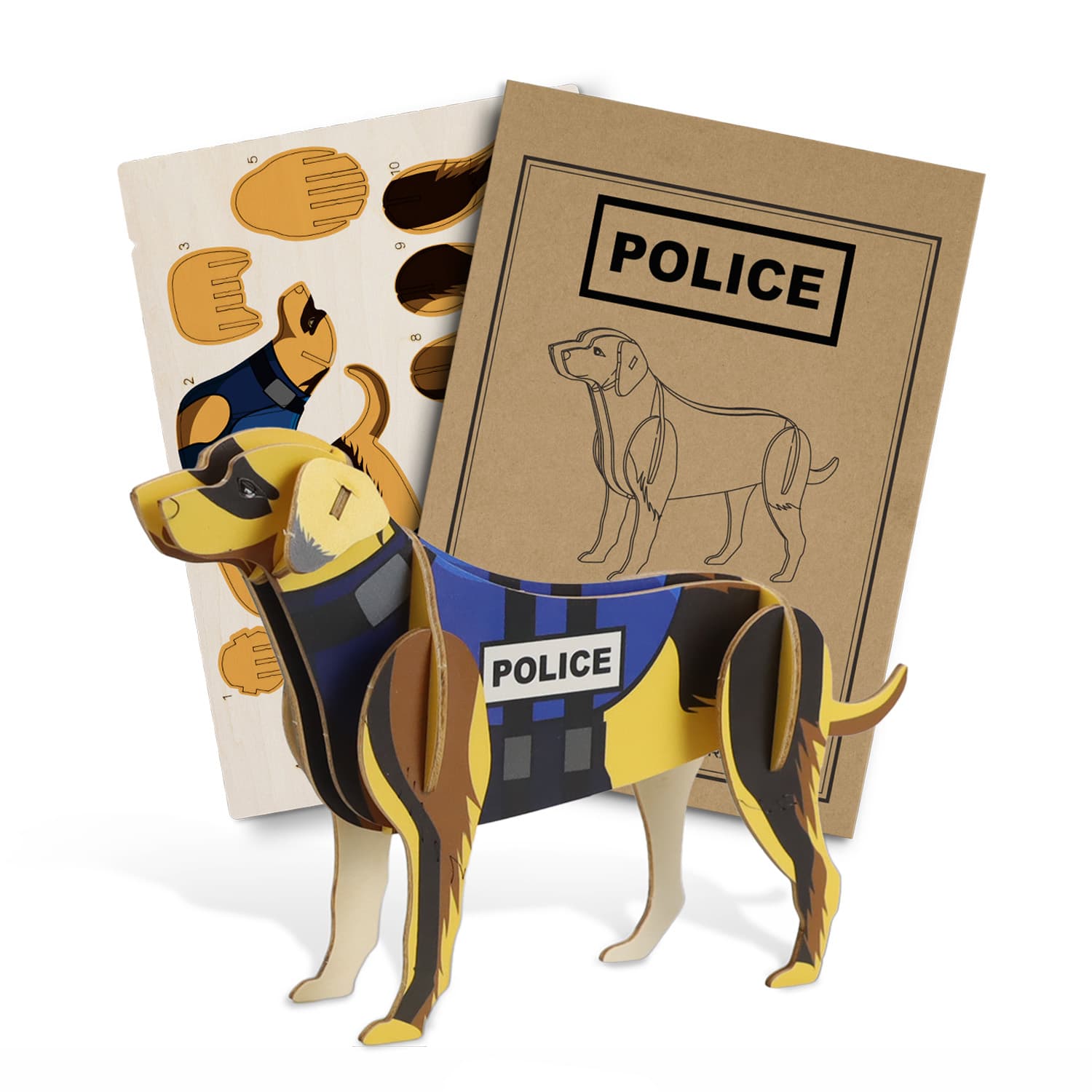 BRANDCRAFT Dog Wooden Model — view 2 of 4