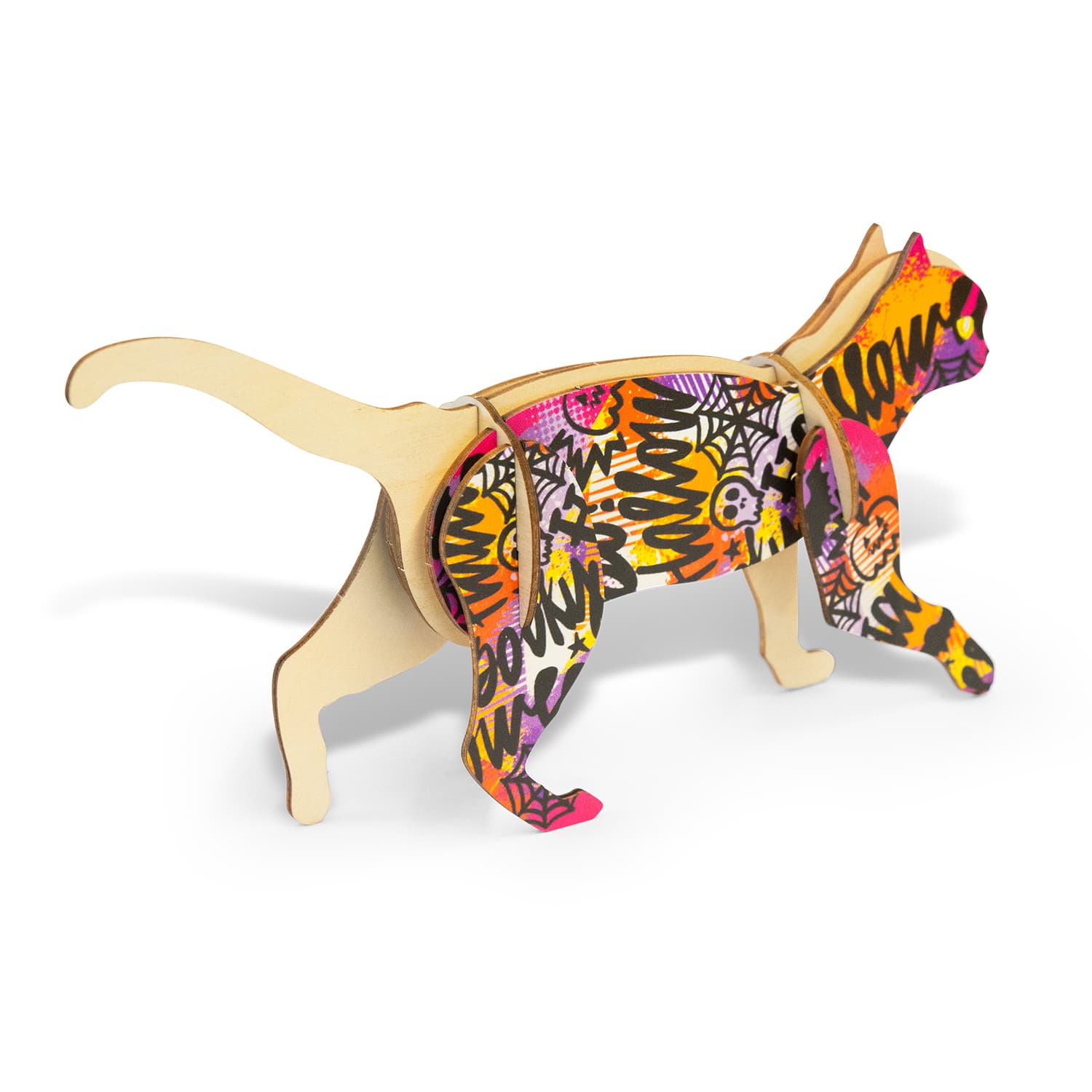 BRANDCRAFT Cat Wooden Model — view 4 of 4