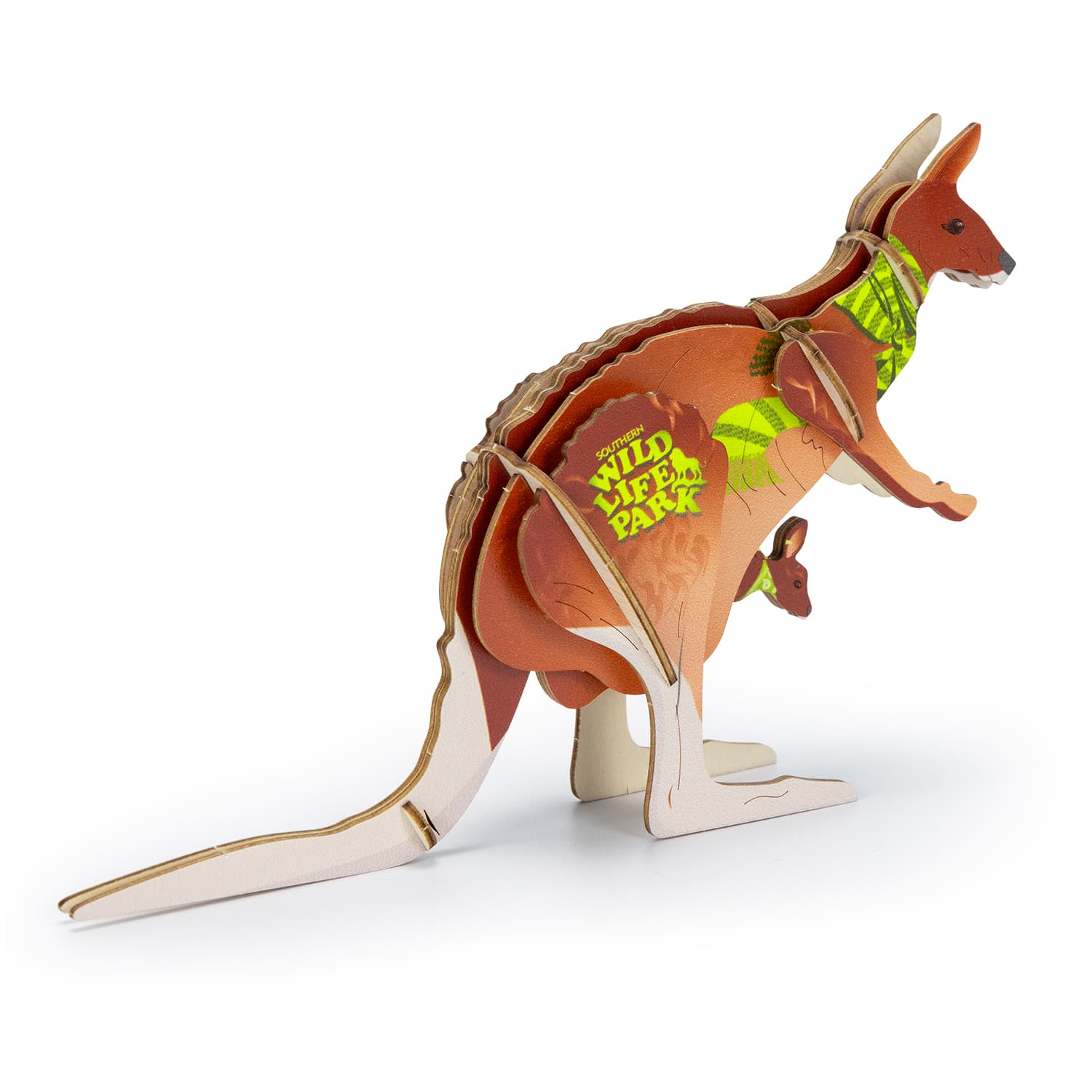 BRANDCRAFT Kangaroo Wooden Model — view 4 of 4