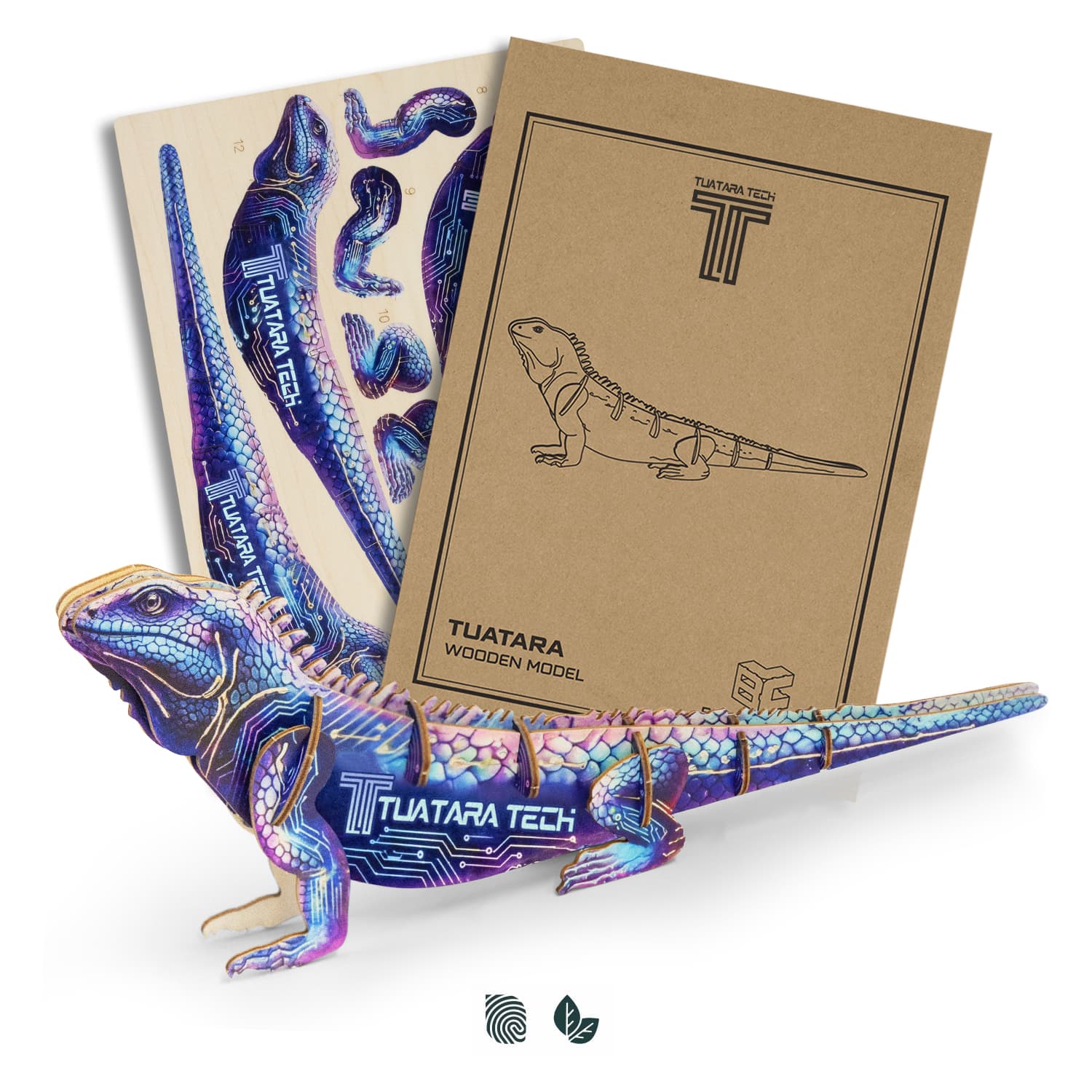 BRANDCRAFT Tuatara Wooden Model — view 2 of 4