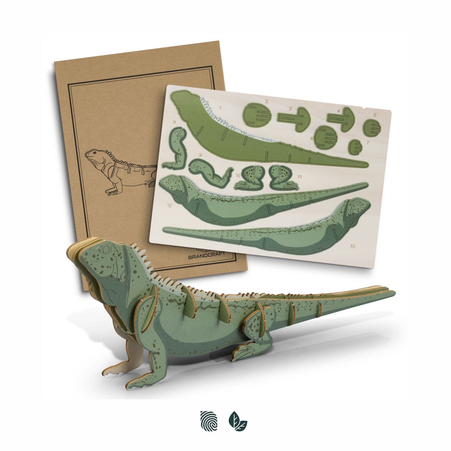 BRANDCRAFT Tuatara Wooden Model — view 3 of 4