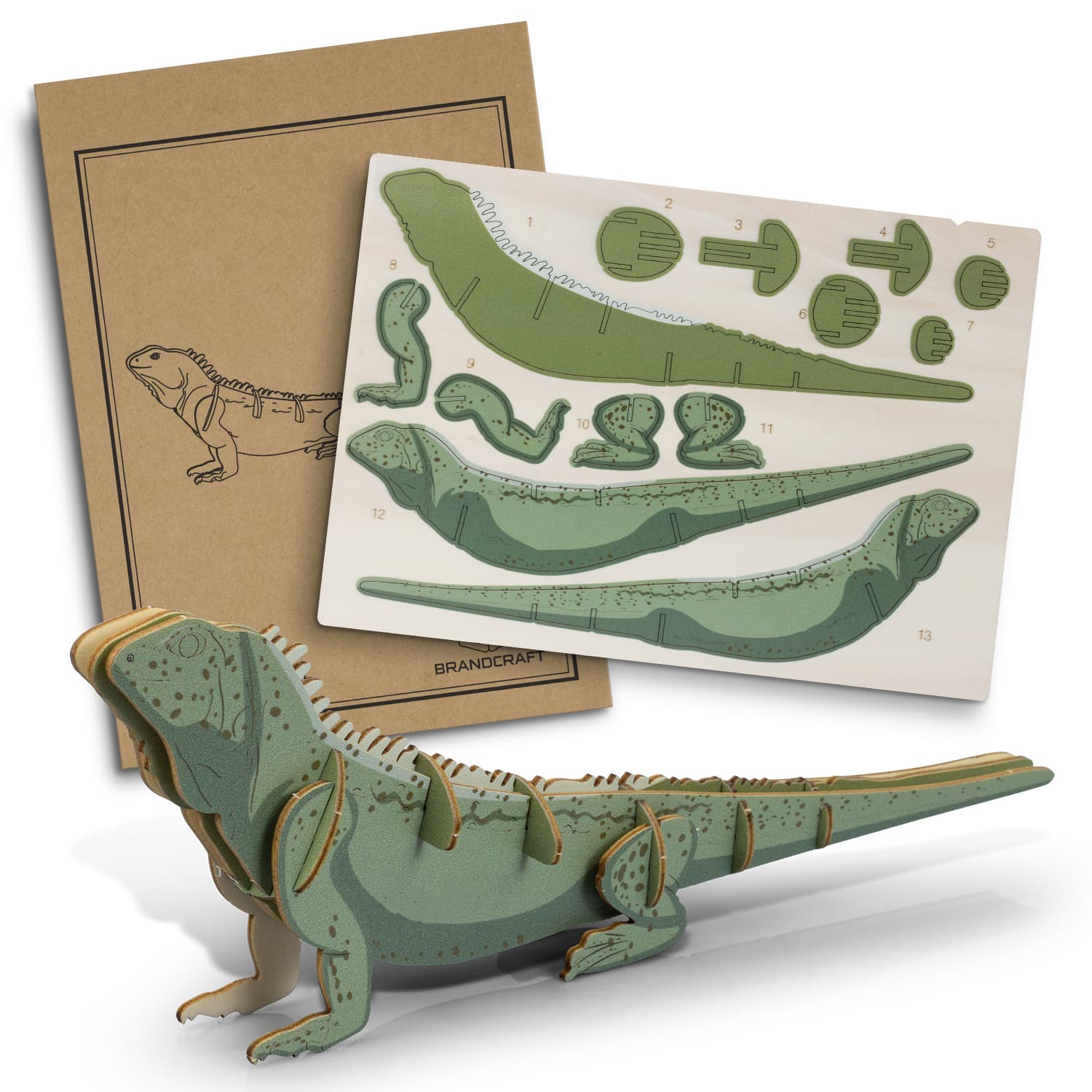 BRANDCRAFT Tuatara Wooden Model — view 2 of 4