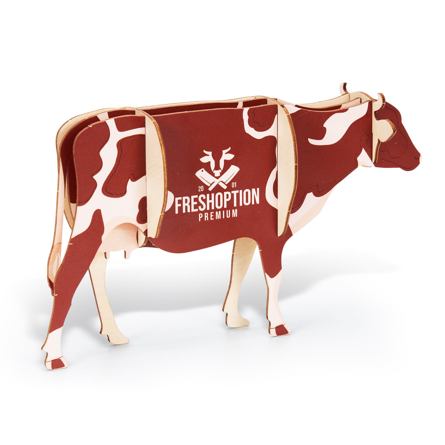 BRANDCRAFT Cow Wooden Model — view 4 of 4