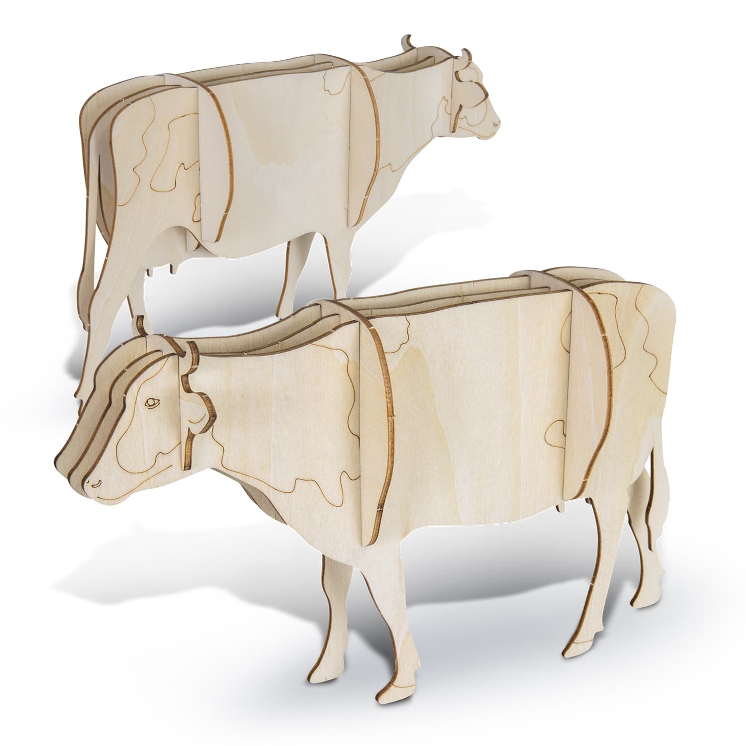 BRANDCRAFT Cow Wooden Model — view 3 of 4