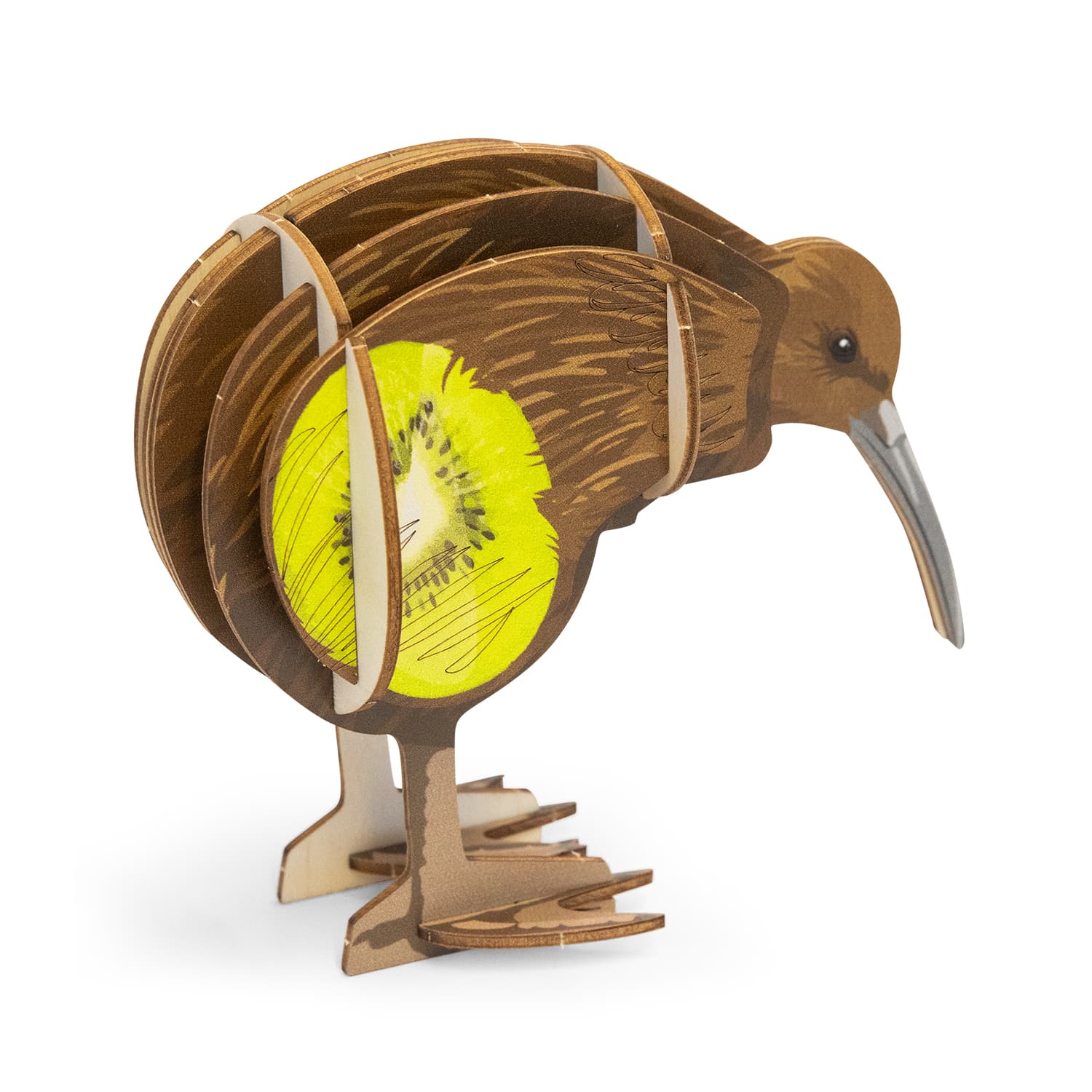 BRANDCRAFT Kiwi Wooden Model — view 4 of 4